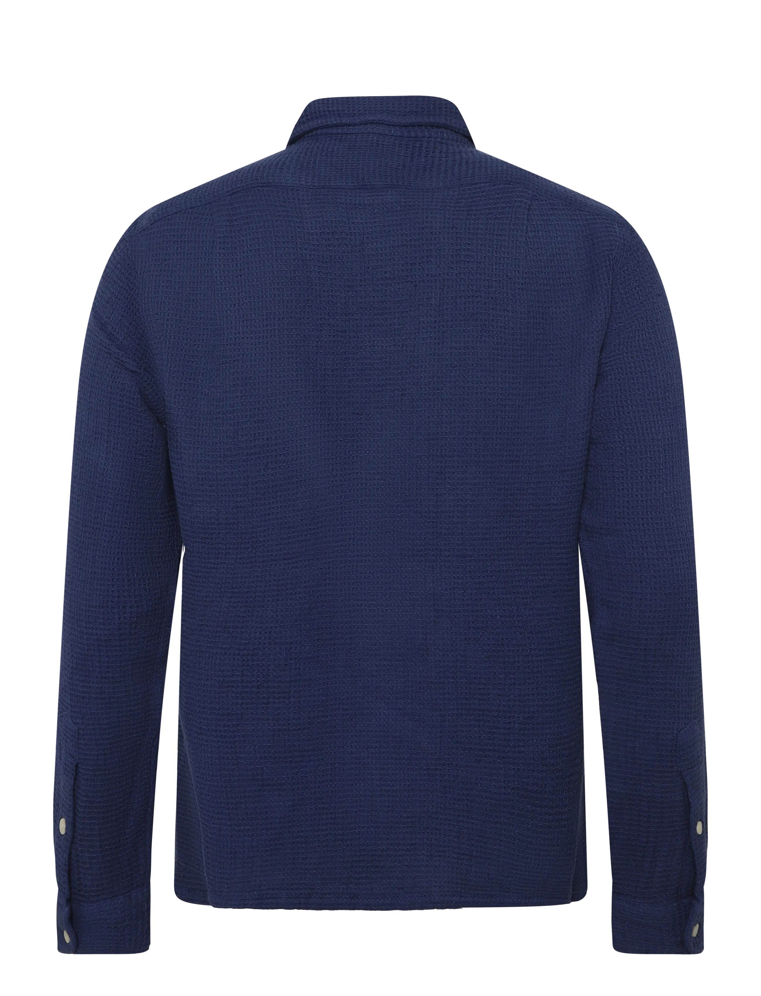 Polo Ralph Lauren - COTTON WAFFLE-WVN-SHIRT - casual shirts - light navy - 1