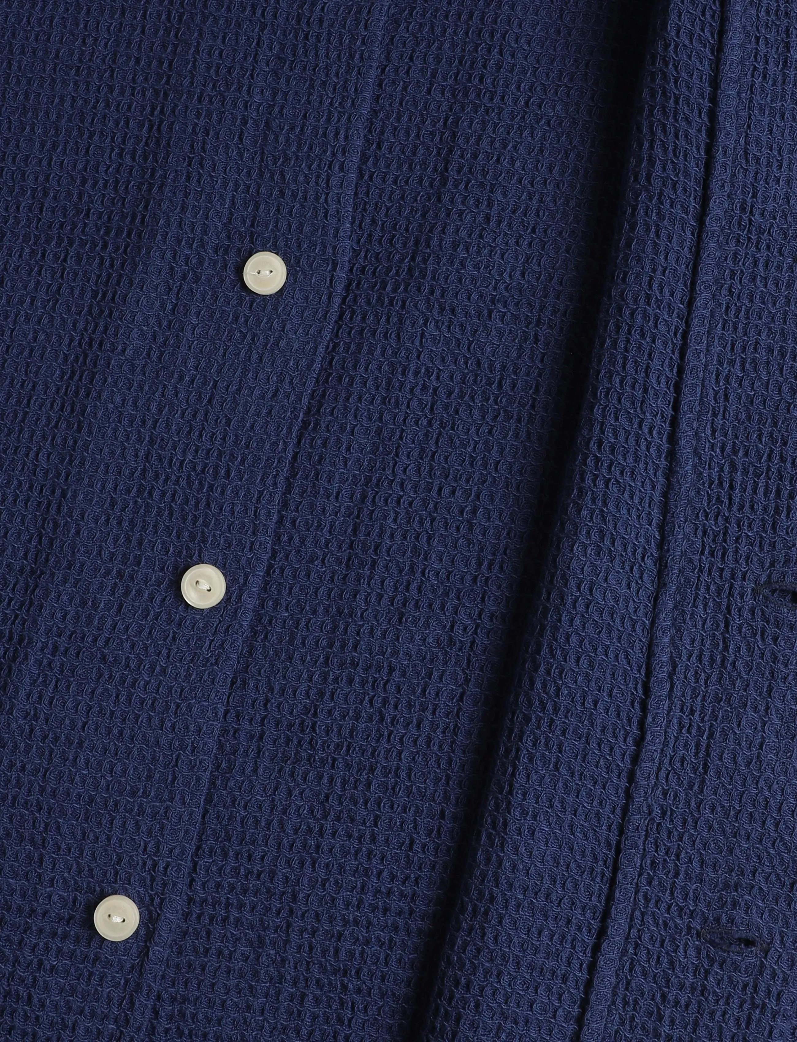 Polo Ralph Lauren - COTTON WAFFLE-WVN-SHIRT - casual shirts - light navy - 3