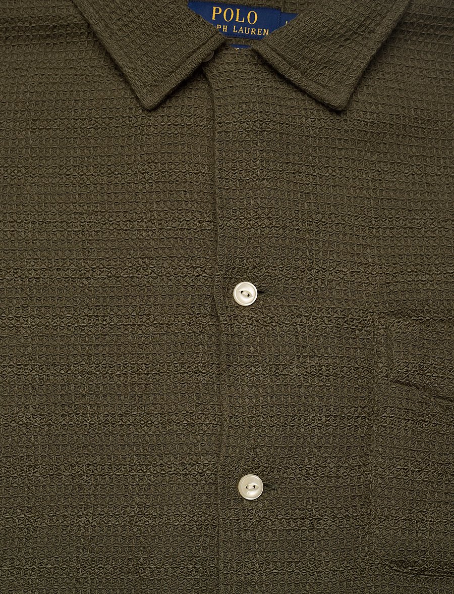 Polo Ralph Lauren - COTTON WAFFLE-WVN-SHIRT - casual hemden - outdoor olive - 2