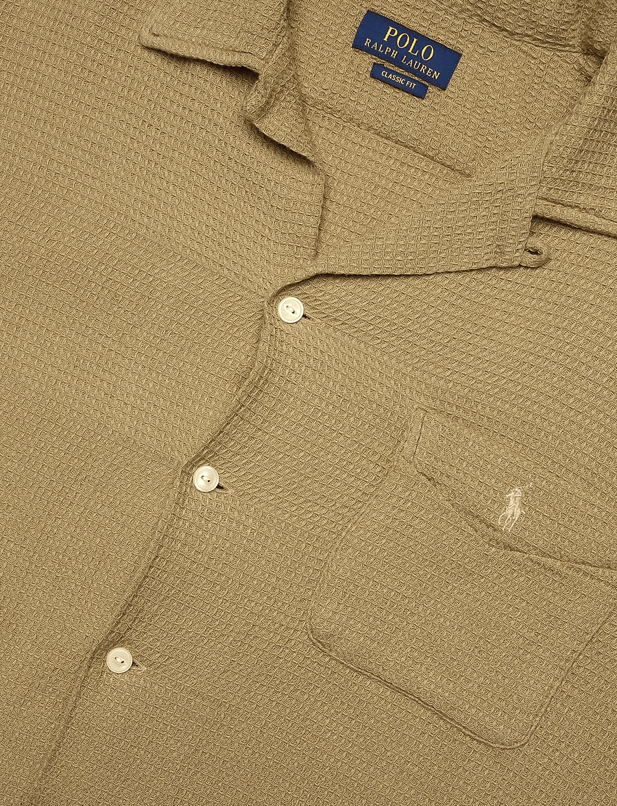 Polo Ralph Lauren - COTTON WAFFLE-WVN-SHIRT - casual hemden - rl khaki - 2