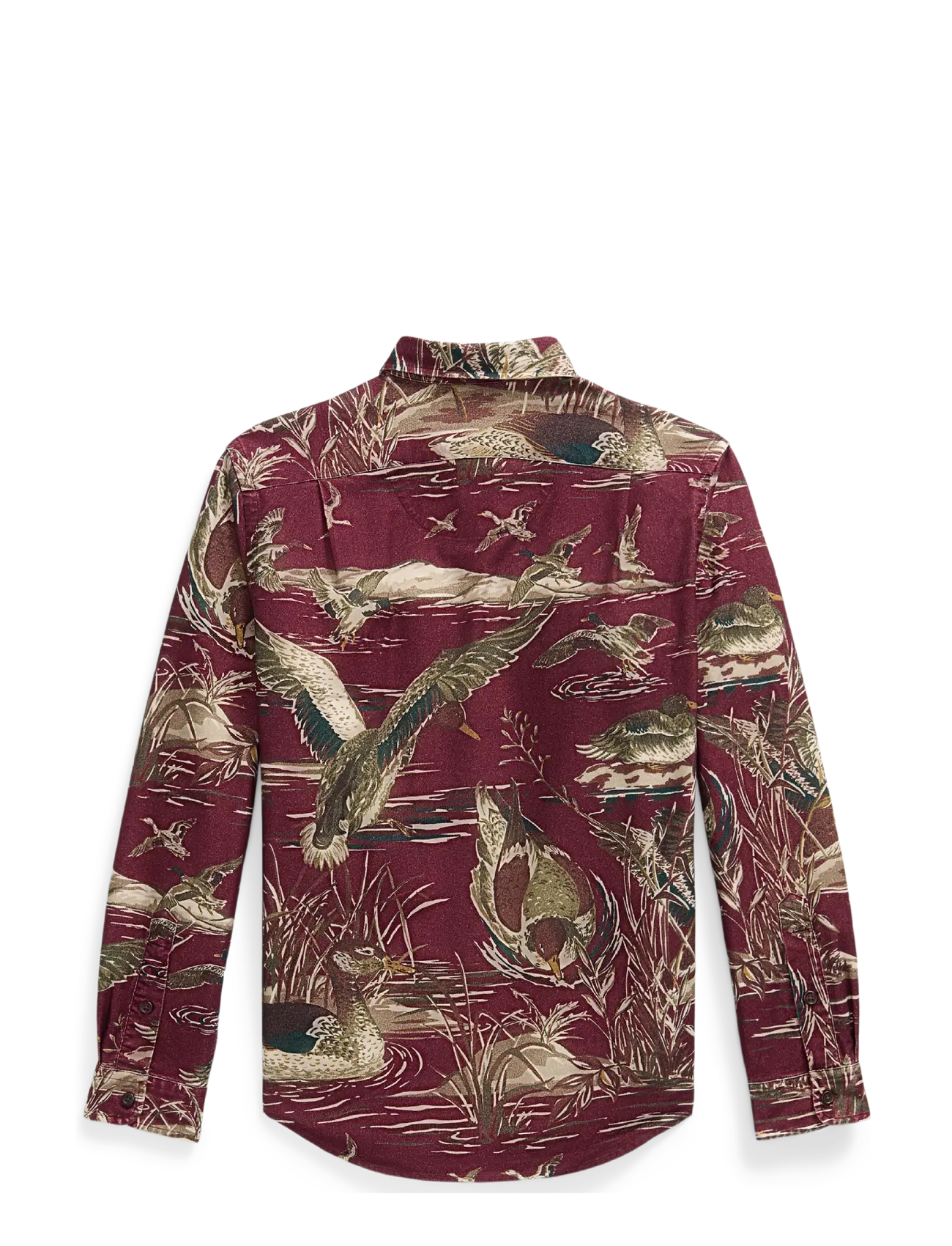 Polo Ralph Lauren - Classic Fit Duck-Print Sateen Workshirt - basic-hemden - 7319 duck pond sc - 3