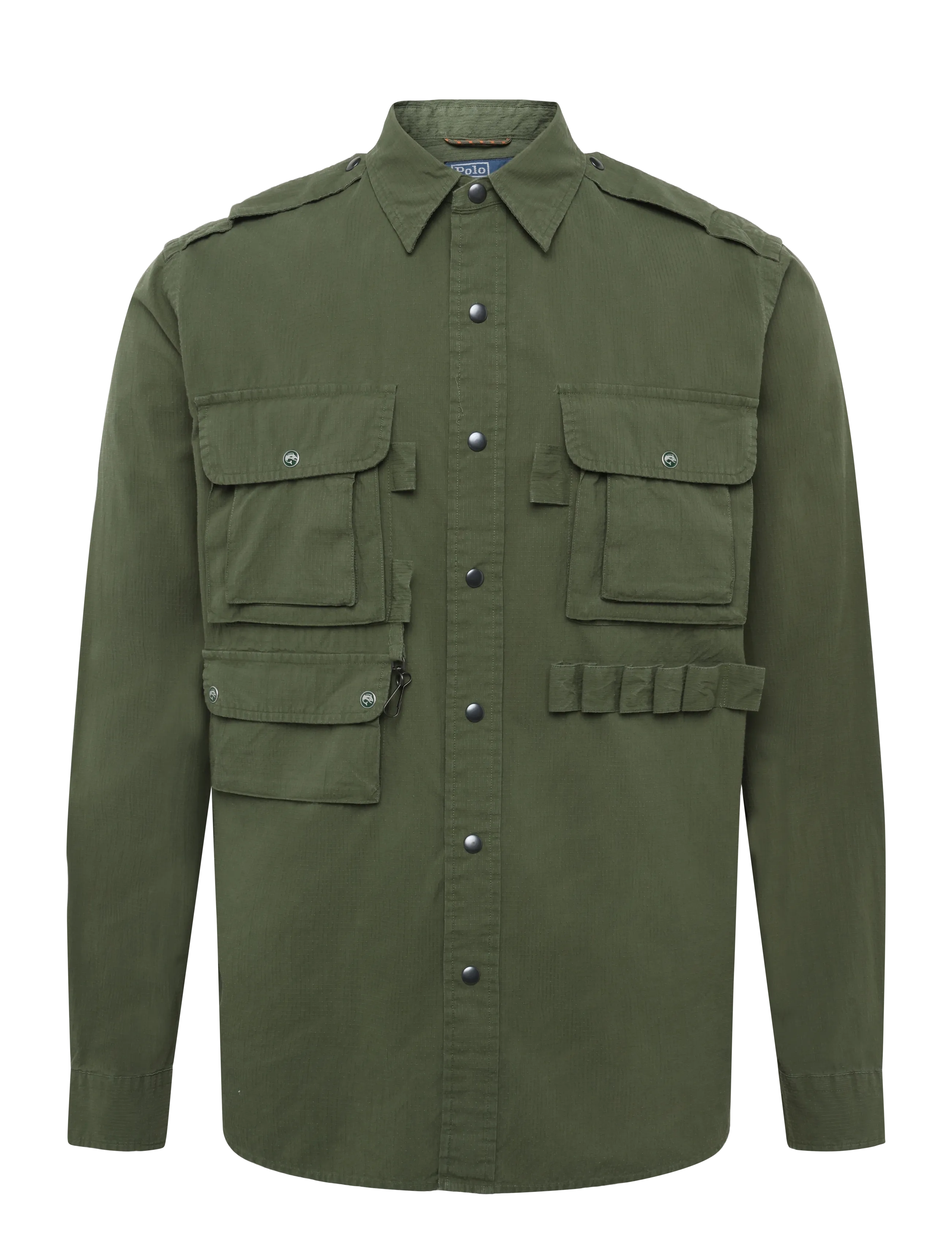 Polo Ralph Lauren Ripstop Utility Overshirt - Kleidung - ANCIENT GREEN / khaki/green