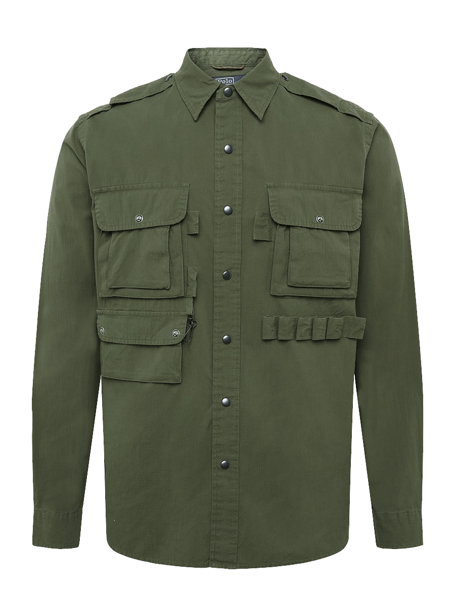 Polo Ralph Lauren - Ripstop Utility Overshirt - Überhemden - ancient green - 2