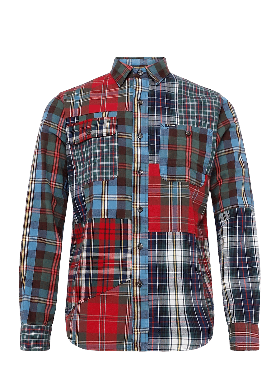 Polo Ralph Lauren - Classic Fit Patchwork Plaid Oxford Shirt - ruudulised särgid - 7340 pieced ancie - 1