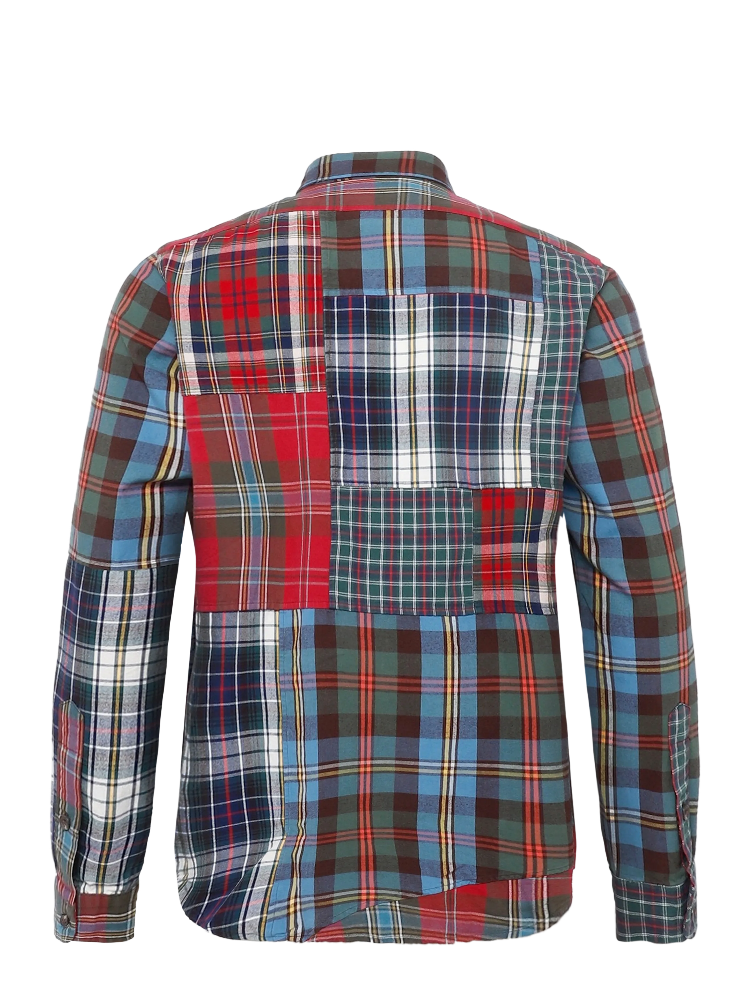 Polo Ralph Lauren - Classic Fit Patchwork Plaid Oxford Shirt - ruudulised särgid - 7340 pieced ancie - 2