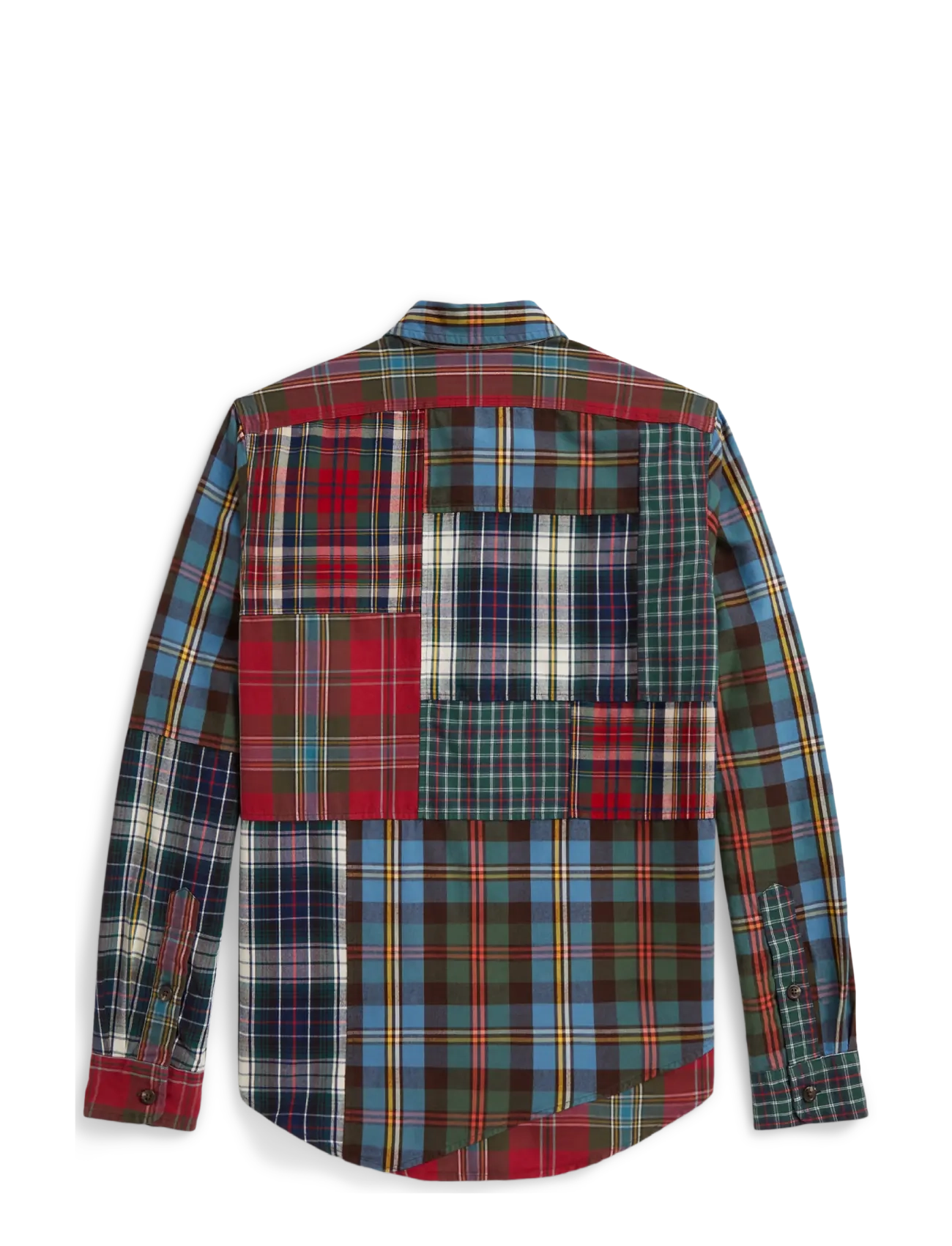 Polo Ralph Lauren - Classic Fit Patchwork Plaid Oxford Shirt - rutede skjorter - 7340 pieced ancie - 1