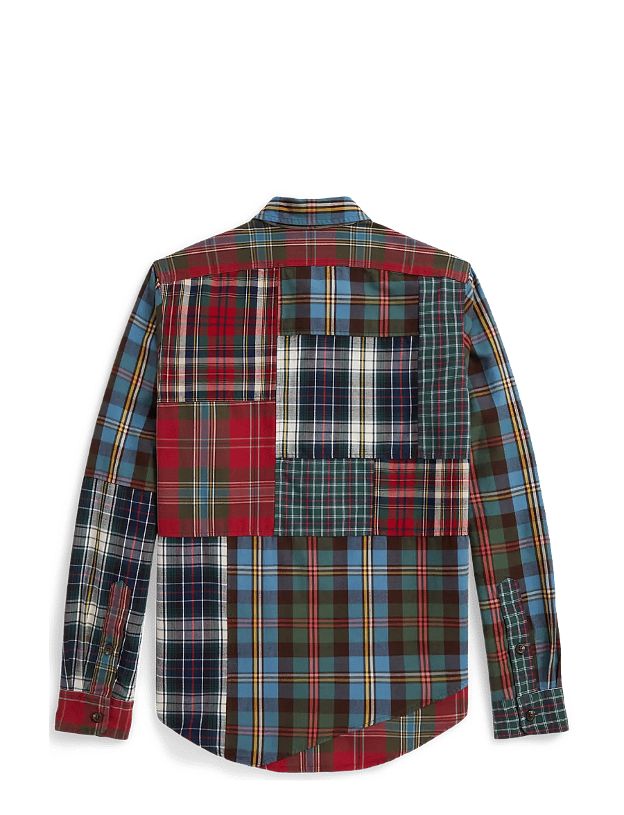 Polo Ralph Lauren - Classic Fit Patchwork Plaid Oxford Shirt - rutede skjorter - 7340 pieced ancie - 1