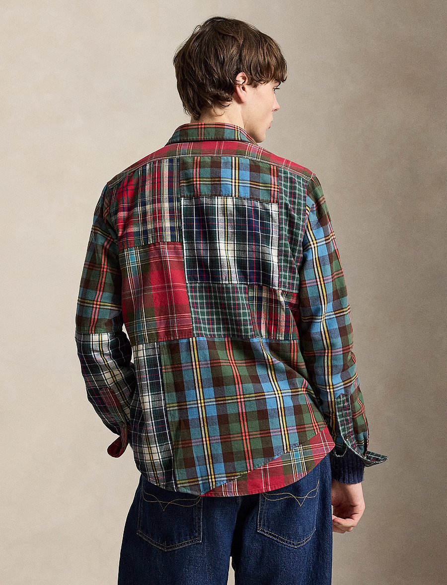 Polo Ralph Lauren - Classic Fit Patchwork Plaid Oxford Shirt - ruudulised särgid - 7340 pieced ancie - 4