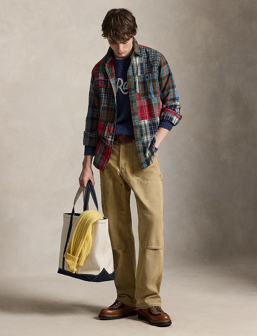 Polo Ralph Lauren - Classic Fit Patchwork Plaid Oxford Shirt - ruudulised särgid - 7340 pieced ancie - 4