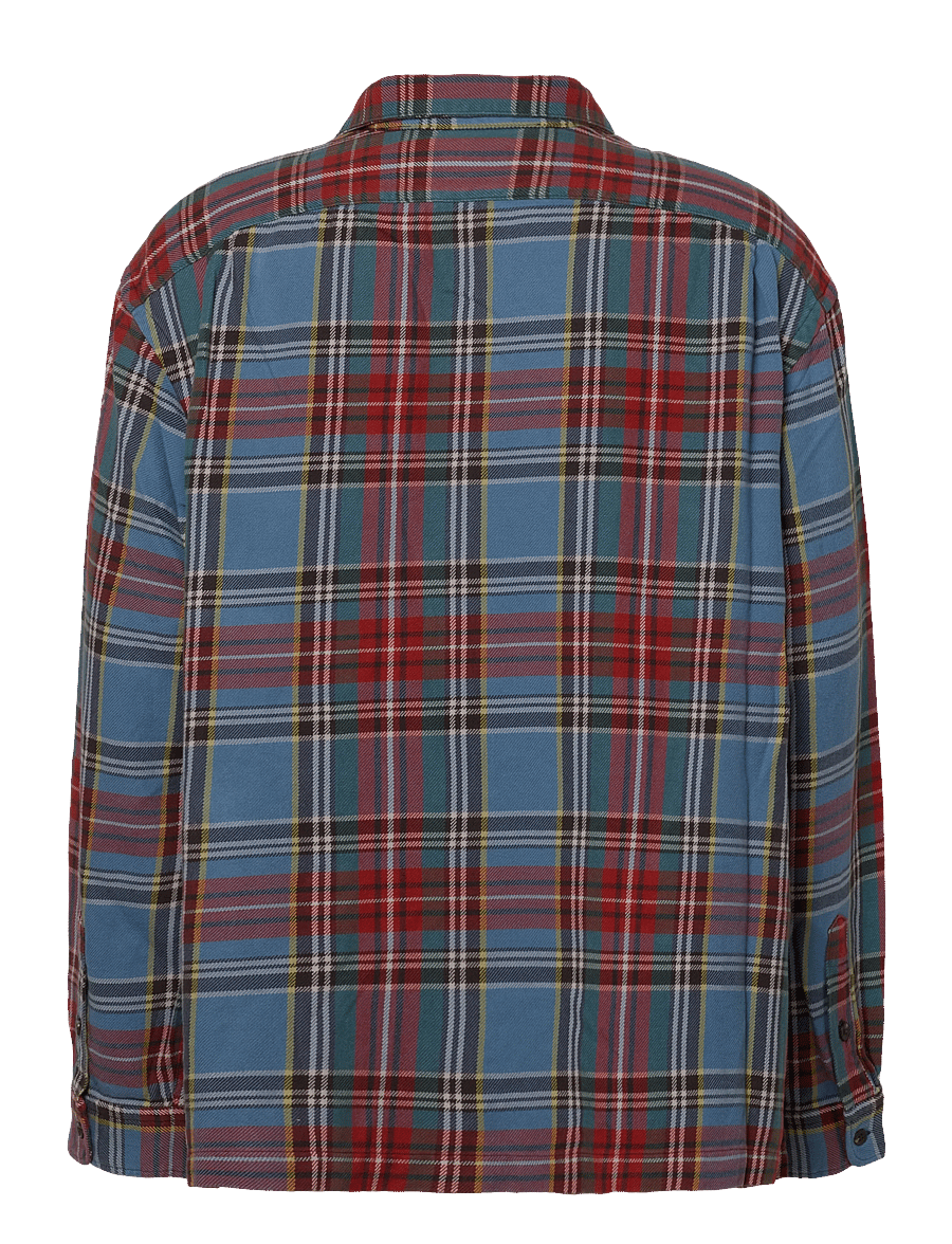 Polo Ralph Lauren - Classic Fit Plaid Flannel Camp Shirt - casual hemden - 7387 blue red mul - 2