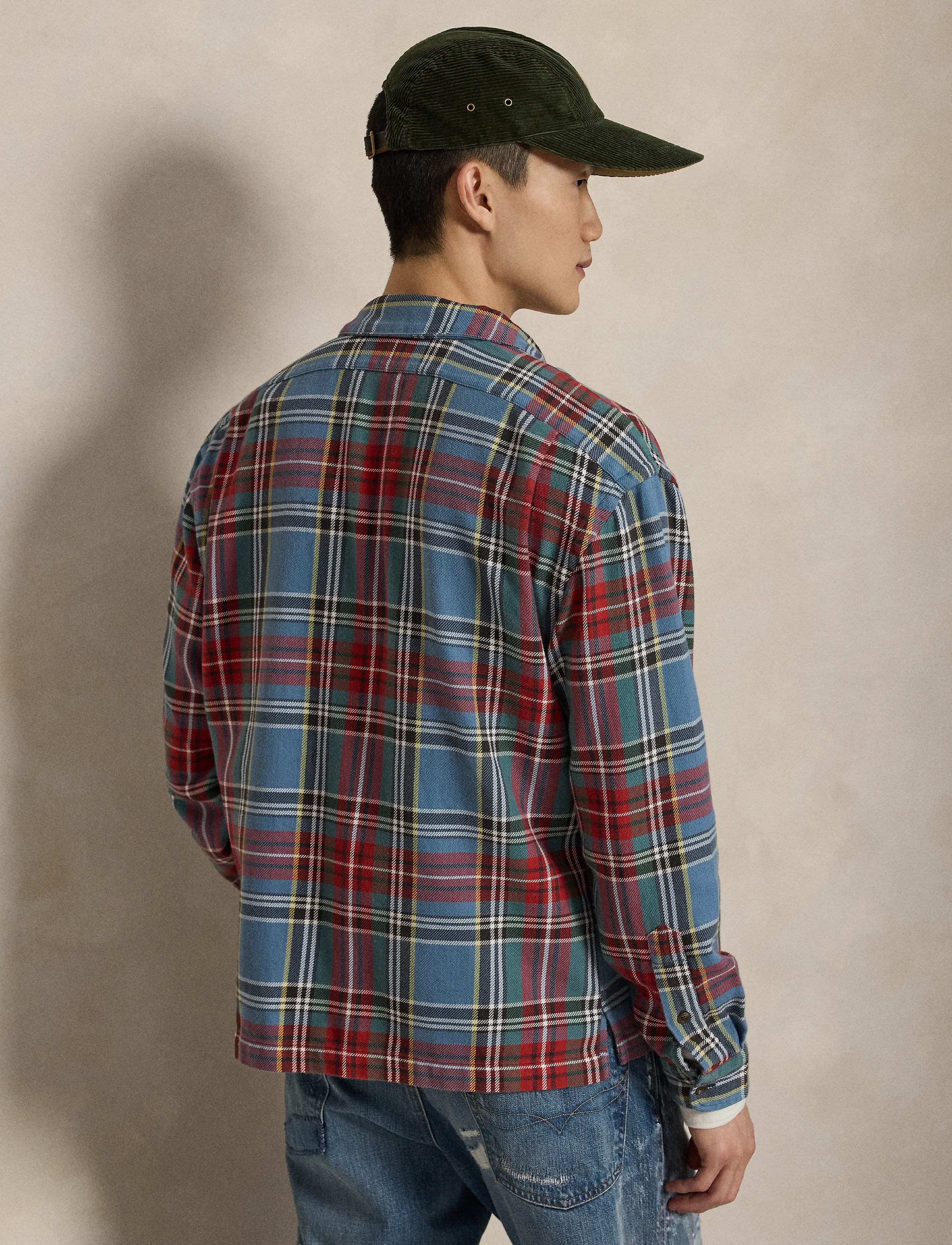Polo Ralph Lauren - Classic Fit Plaid Flannel Camp Shirt - casual hemden - 7387 blue red mul - 3