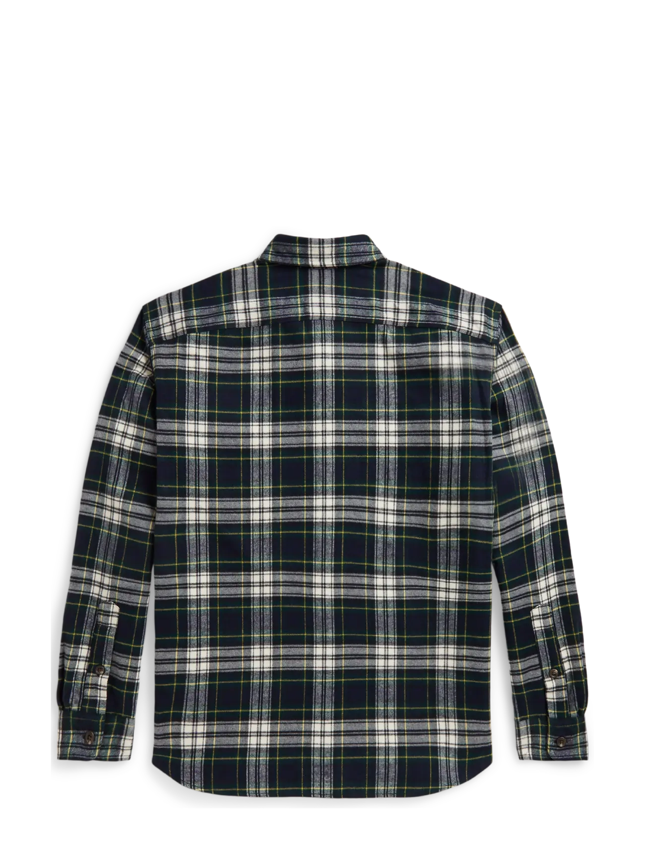 Polo Ralph Lauren - Classic Fit Plaid Flannel Workshirt - 7390 navy green m - 1