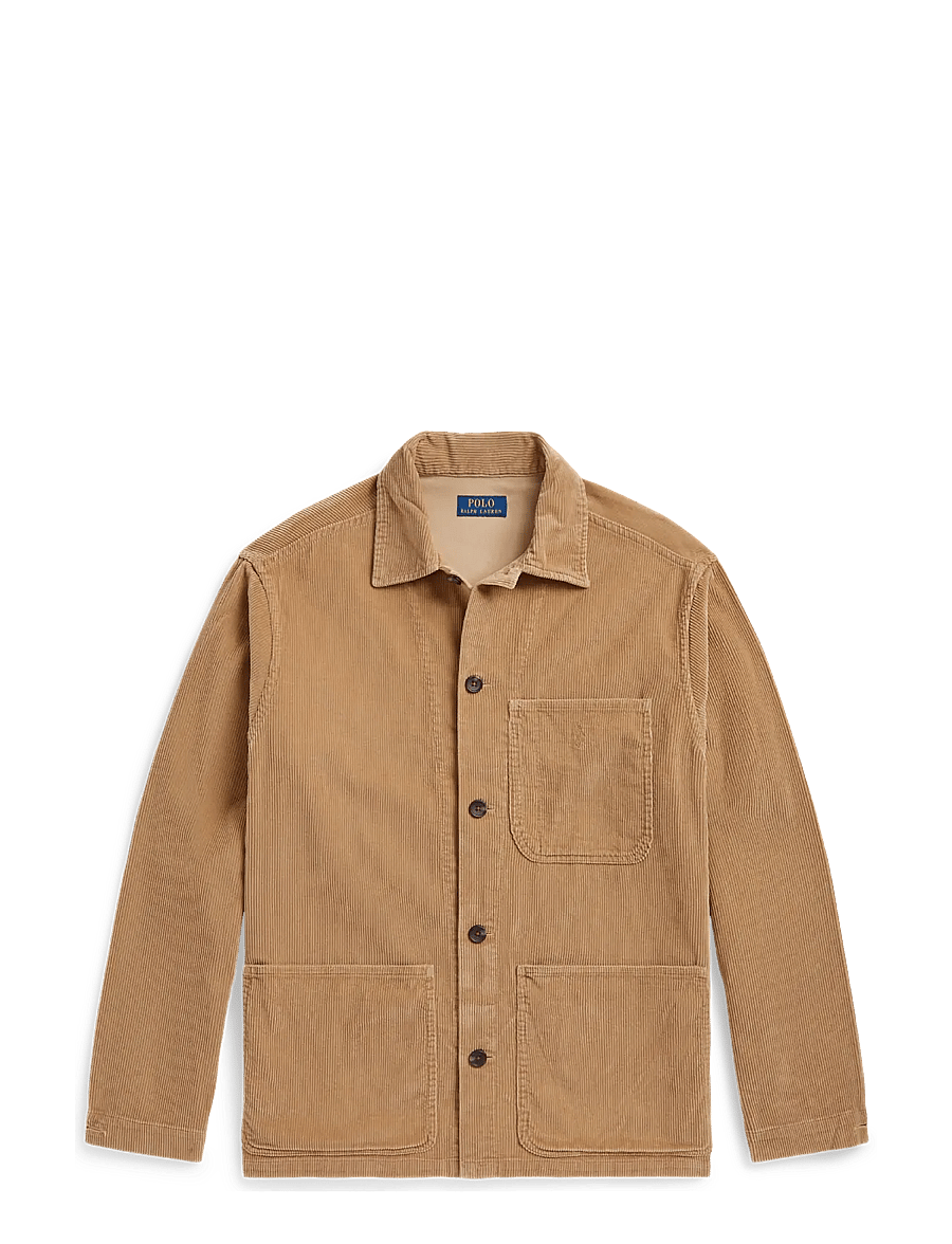 Polo Ralph Lauren - Corduroy Utility Overshirt - sügisjoped - classic camel - 0