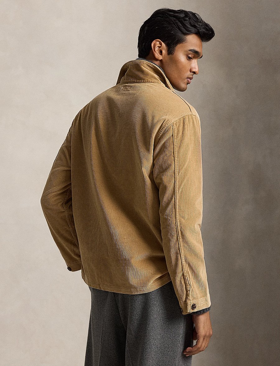 Polo Ralph Lauren - Corduroy Utility Overshirt - efterårsjakker - classic camel - 3