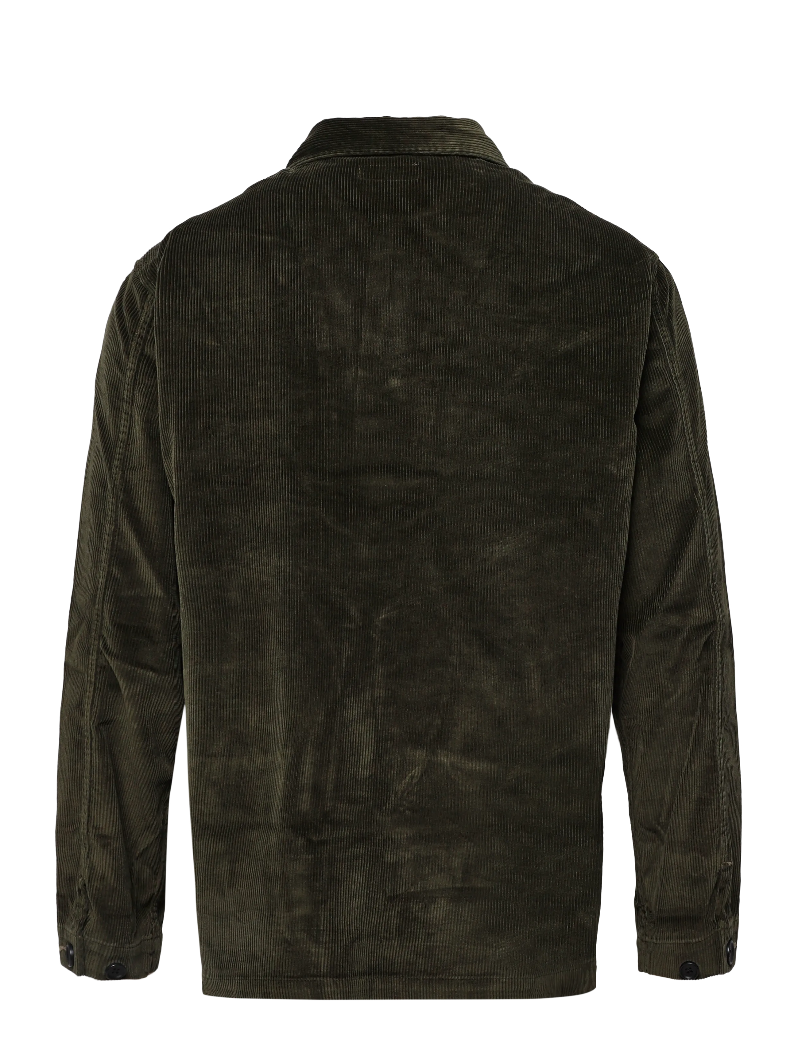 Polo Ralph Lauren - Corduroy Utility Overshirt - fall jackets - company olive - 1
