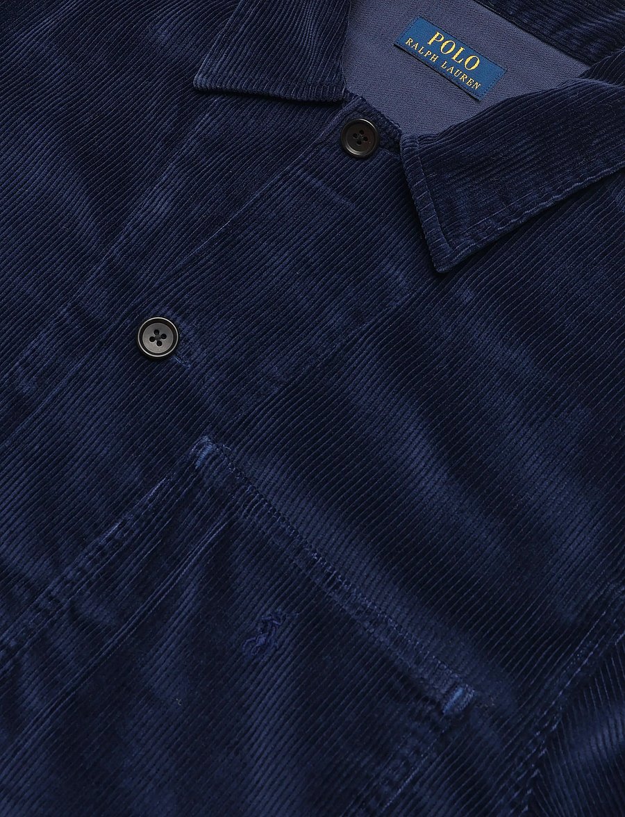 Polo Ralph Lauren - Corduroy Utility Overshirt - fall jackets - newport navy - 2