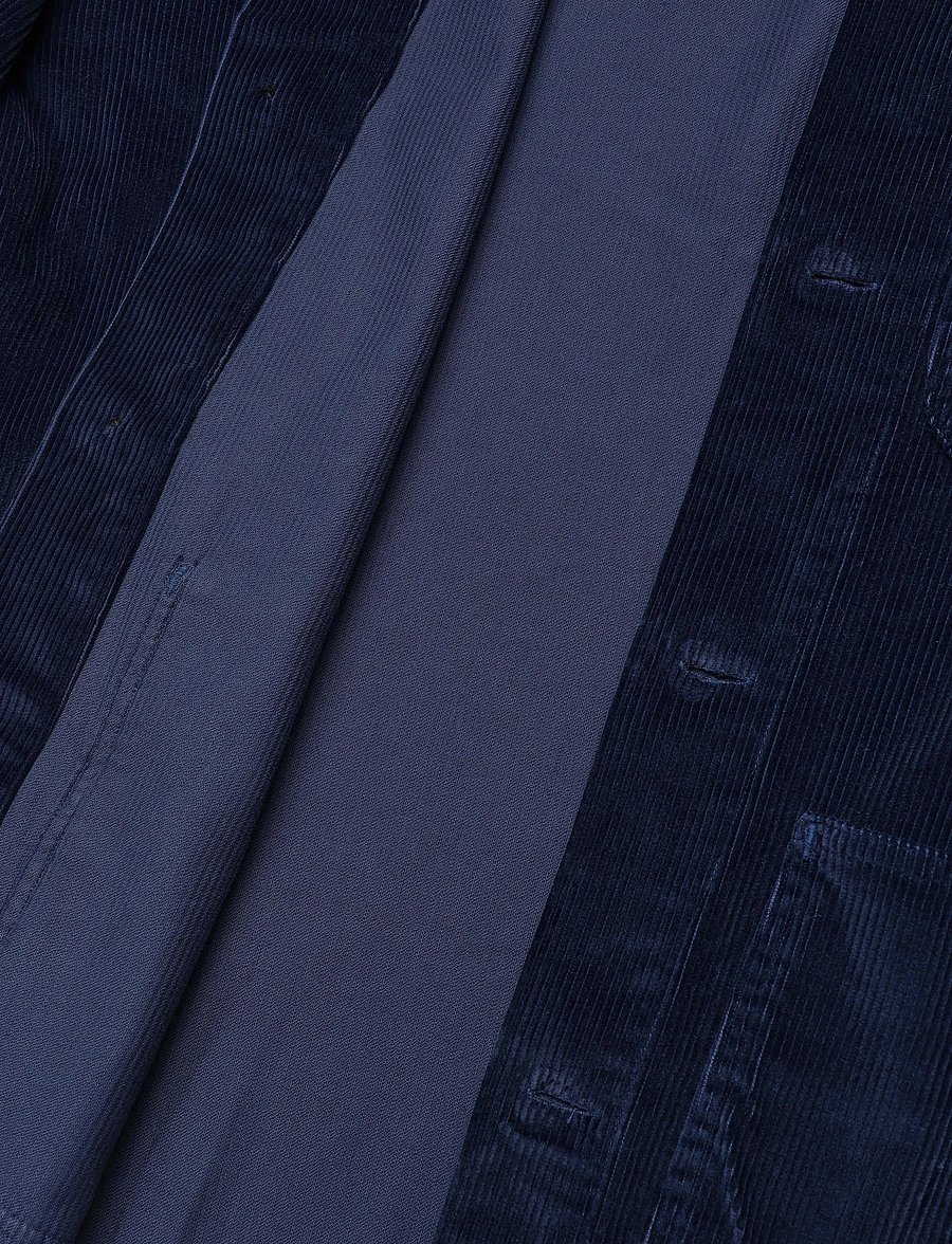 Polo Ralph Lauren - Corduroy Utility Overshirt - fall jackets - newport navy - 3