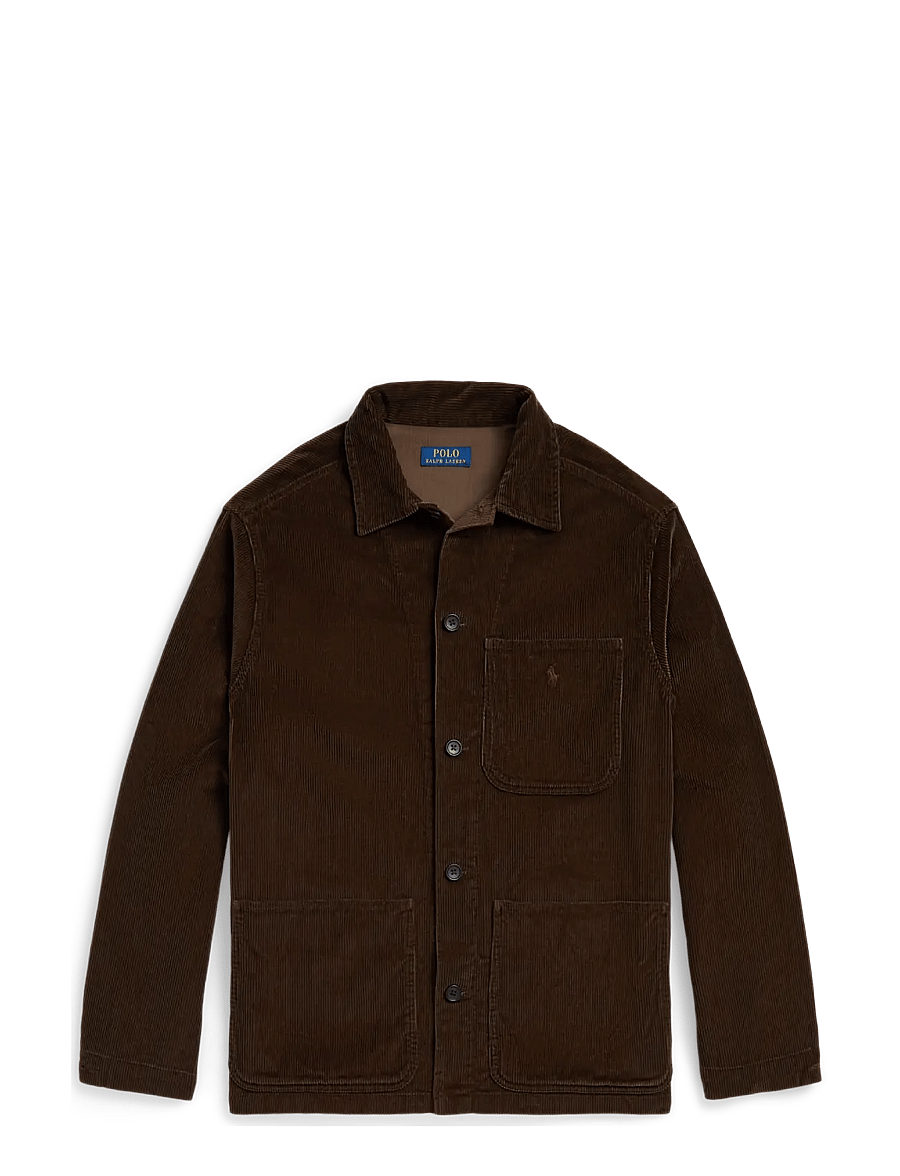 Polo Ralph Lauren - Corduroy Utility Overshirt - herbstjacken - nutmeg brwn - 0