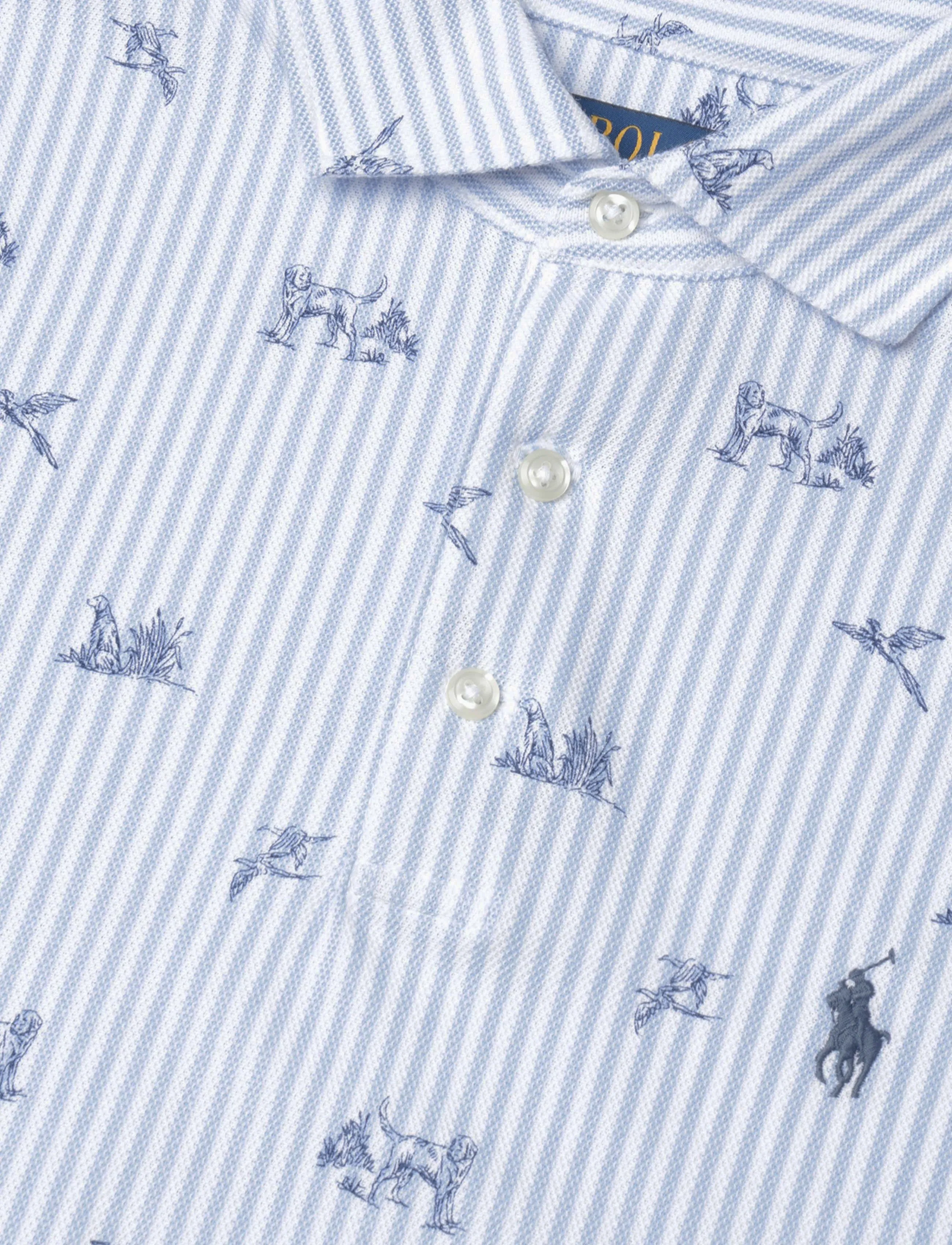 Polo Ralph Lauren - Custom Slim Fit Dog-and-Pheasant Polo - field and pheasan - 2