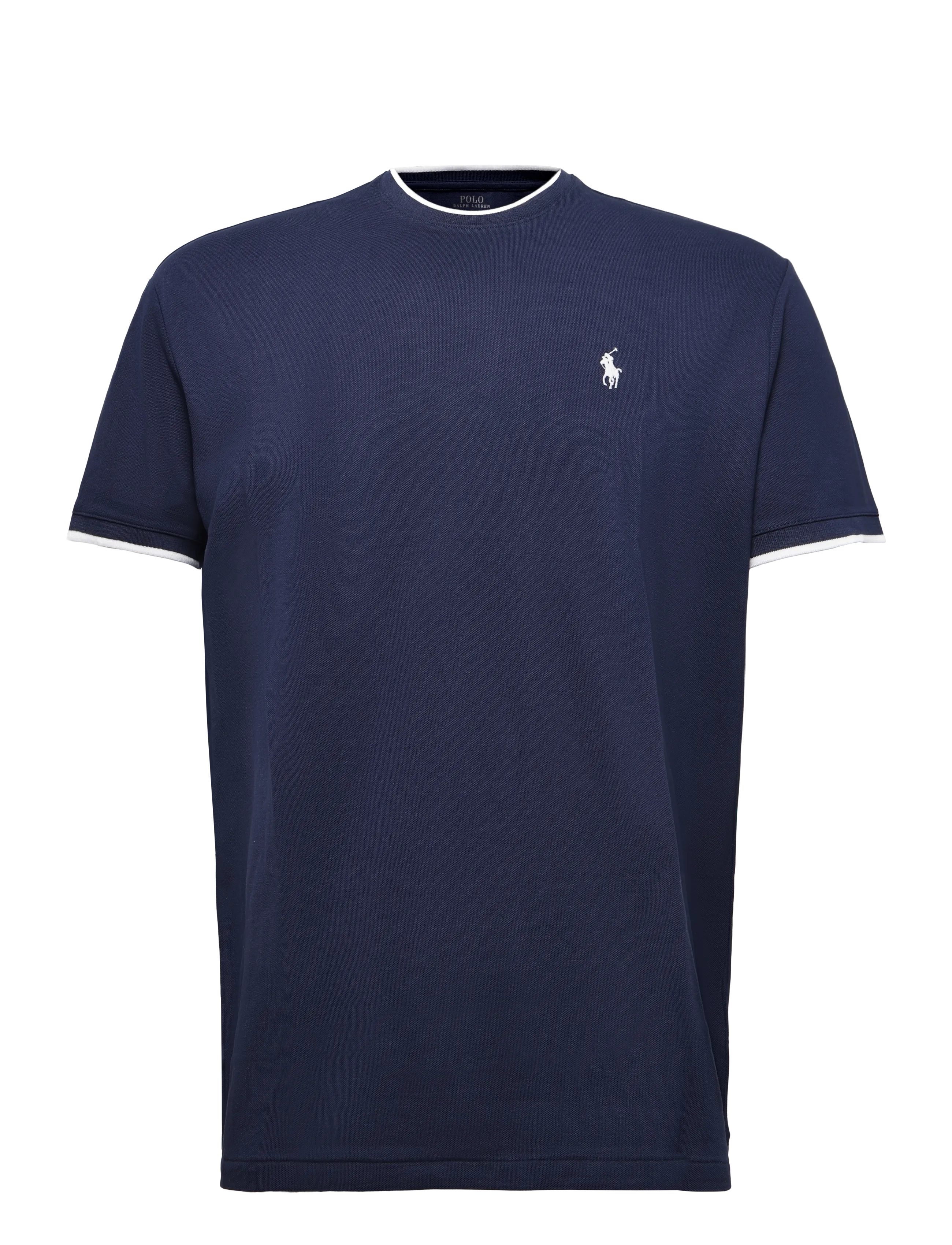 Polo Ralph Lauren STRETCH MESH-KNT-T-SHIRT - Kleidung - NEWPORT NAVY/C173 / navy