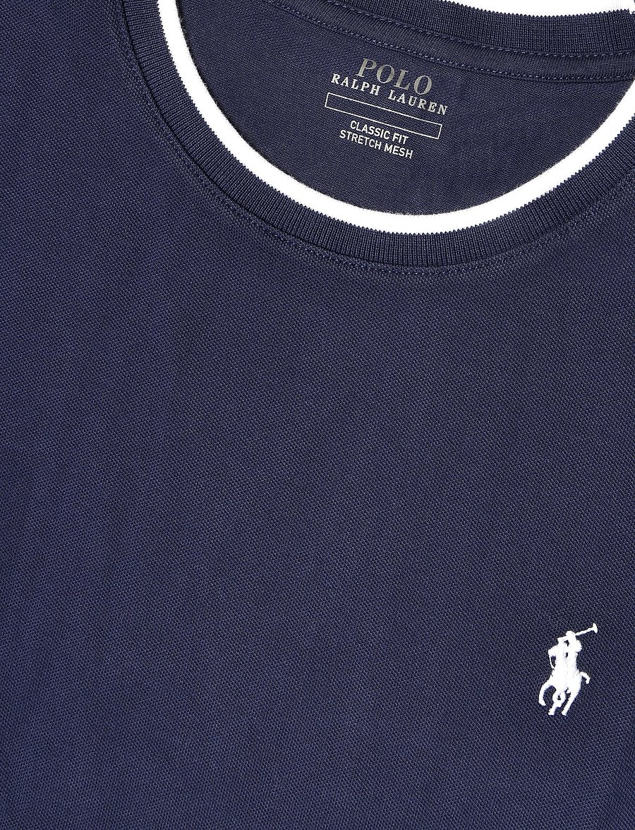Polo Ralph Lauren - STRETCH MESH-KNT-T-SHIRT - lühikeste varrukatega t-särgid - newport navy/c173 - 2