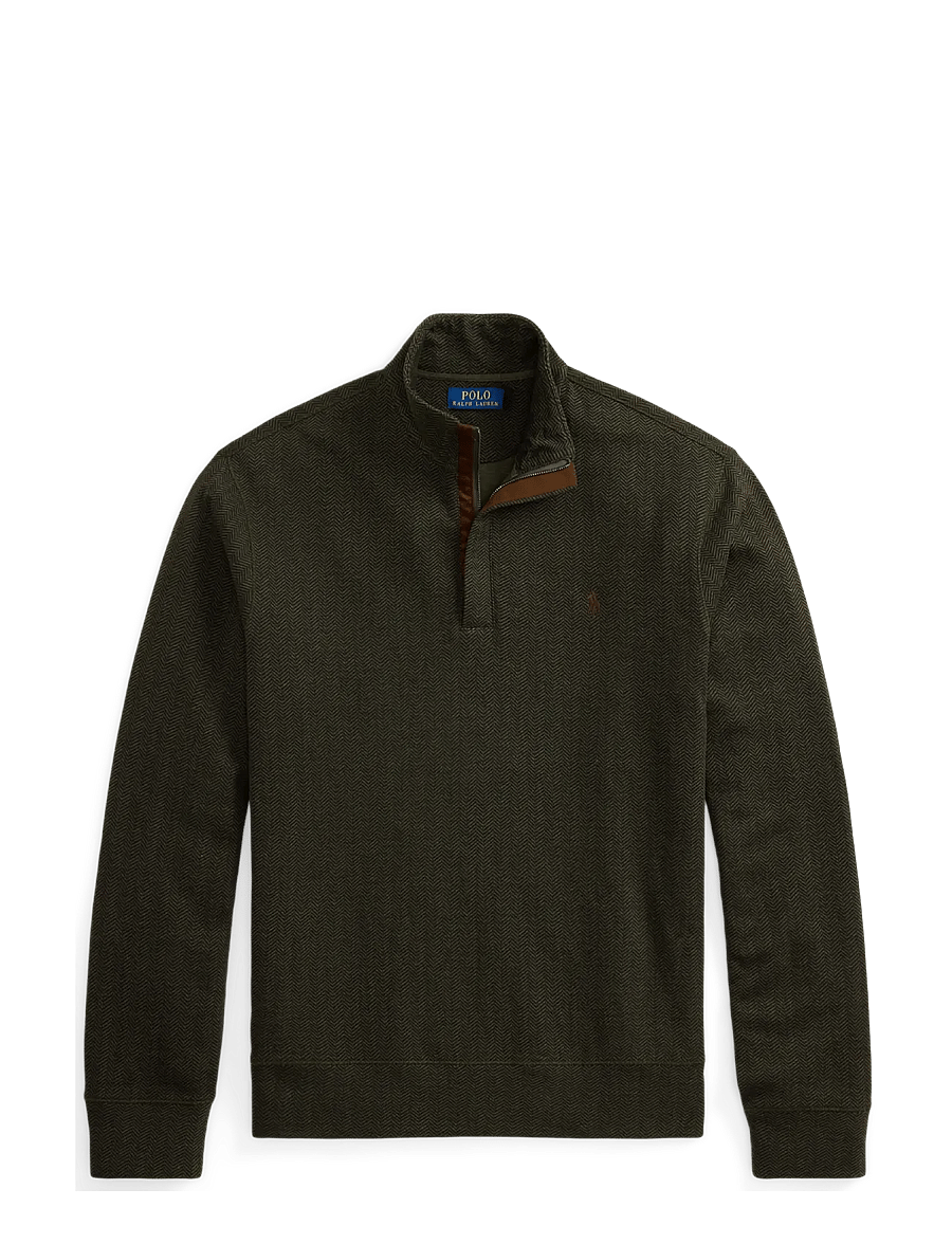 Polo Ralph Lauren - 30/1 DBL KNT JERSEY-KNT-PULLOVER - alpn hthr/blk bt- - 2