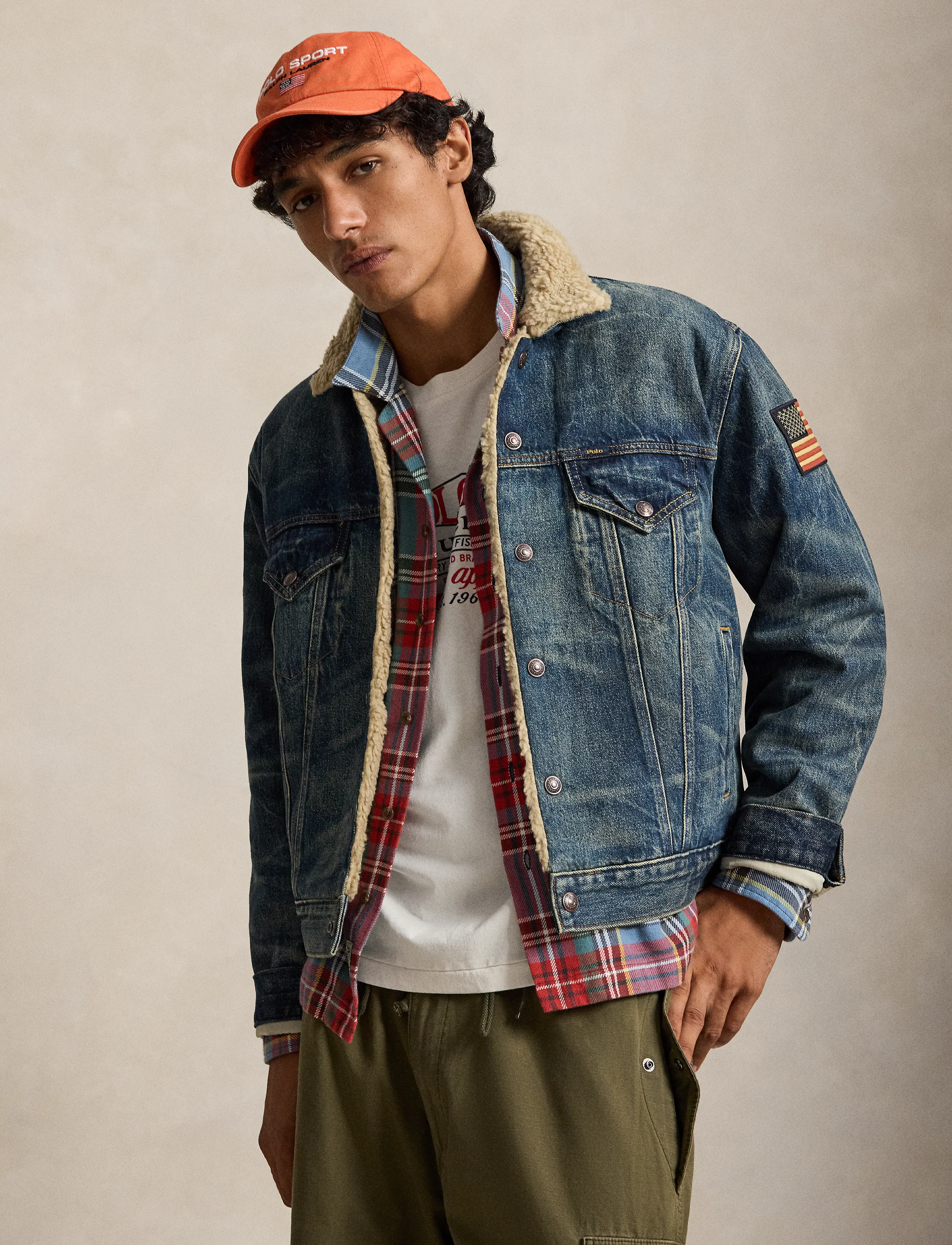 Polo Ralph Lauren Fleece-Lined Denim Trucker Jacket - Jackor - EARLTON / blue