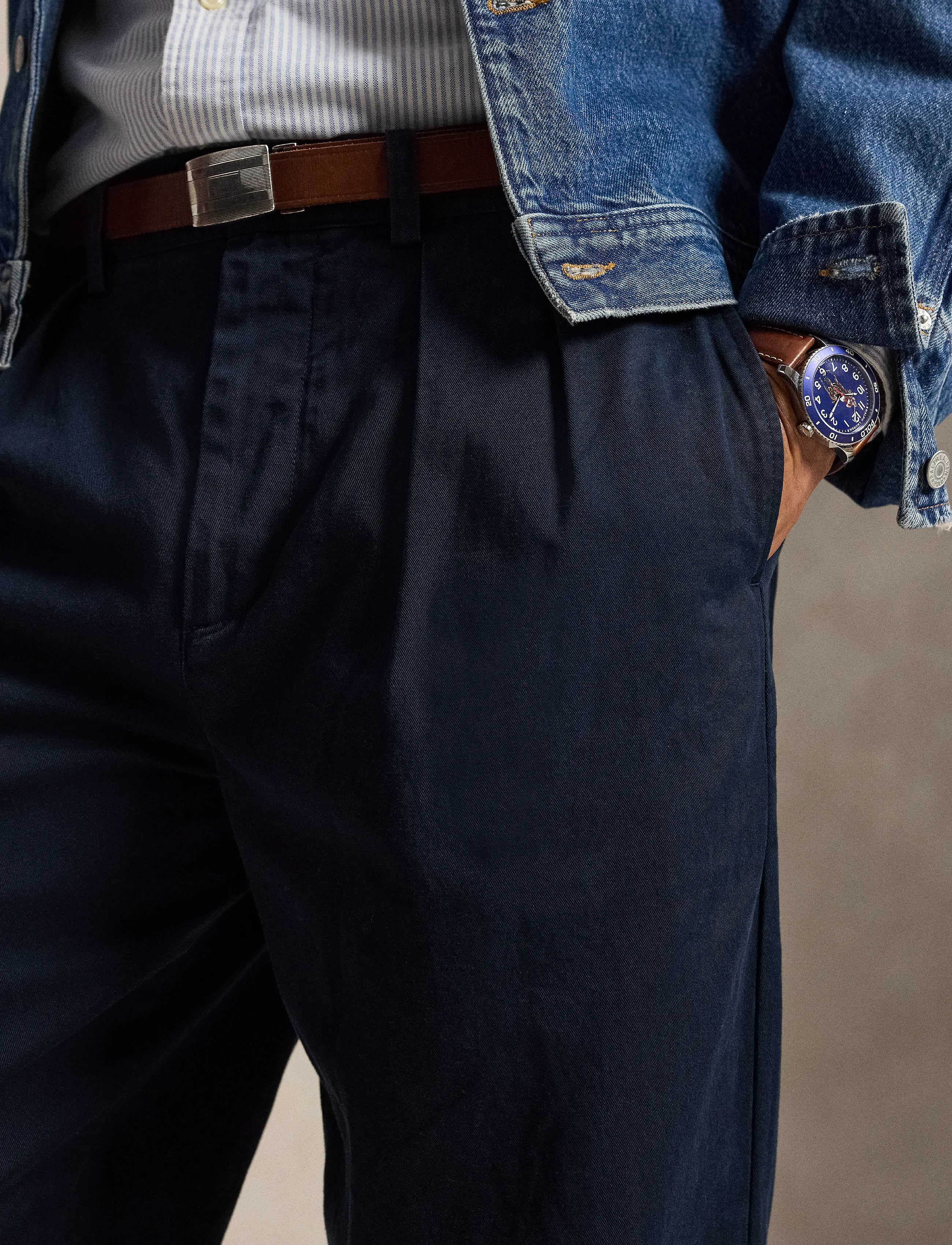 Polo Ralph Lauren - BEDFORD TWILL-WVN-PANTS - aviator navy - 4