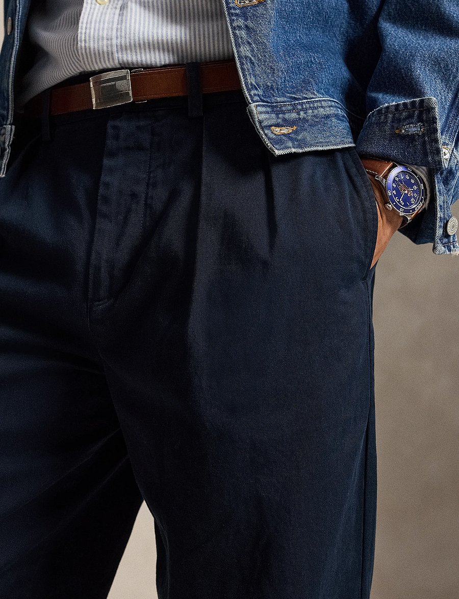 Polo Ralph Lauren - BEDFORD TWILL-WVN-PANTS - aviator navy - 4