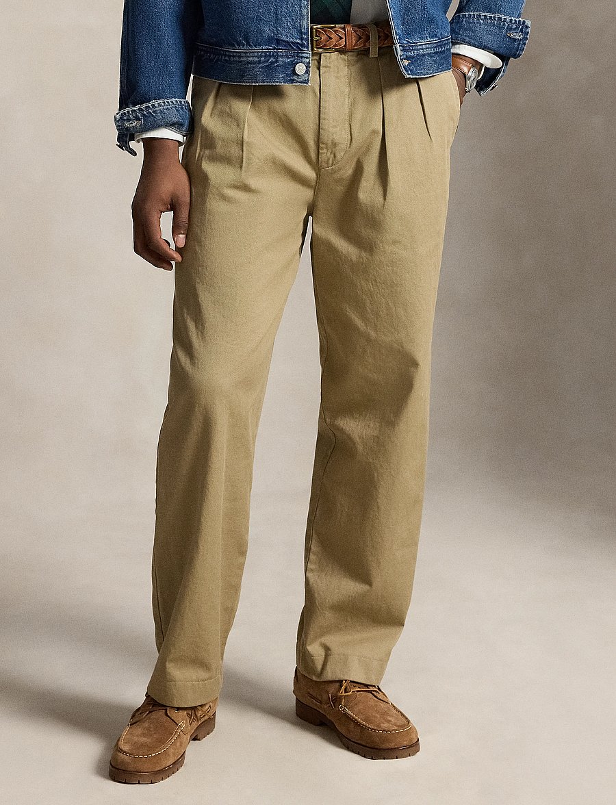 Polo Ralph Lauren - BEDFORD TWILL-WVN-PANTS - chinos - khaki hill - 0