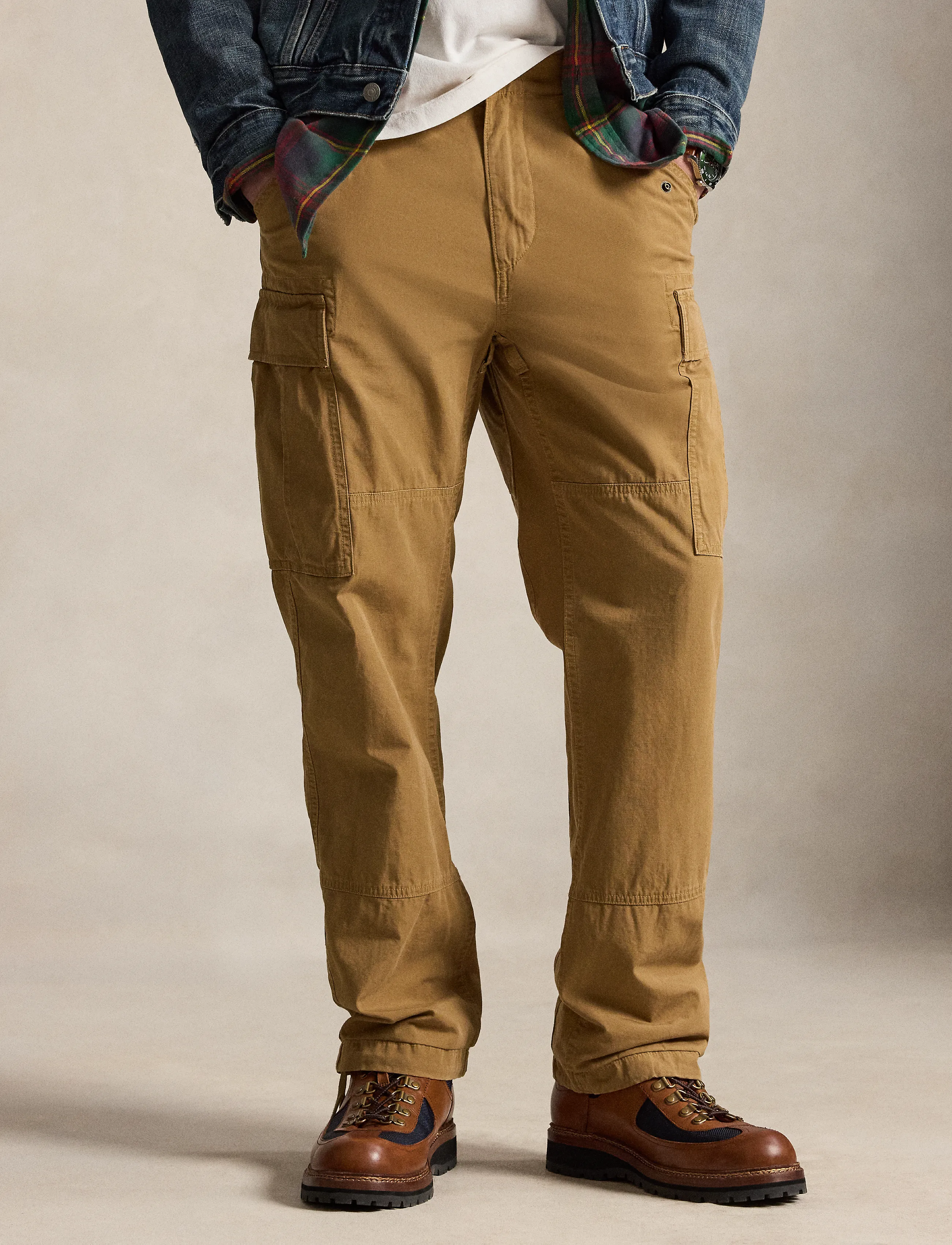 Polo Ralph Lauren - Classic Fit Canvas Cargo Pant - cargobukser - sandsurf - 5