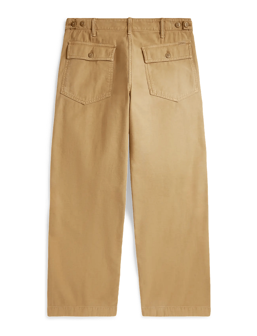 Polo Ralph Lauren - Relaxed Fit Reverse-Sateen Utility Pant - cargobukser - camel - 2