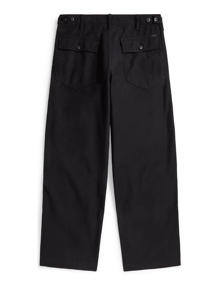 Polo Ralph Lauren - Relaxed Fit Reverse-Sateen Utility Pant - polo black - 2