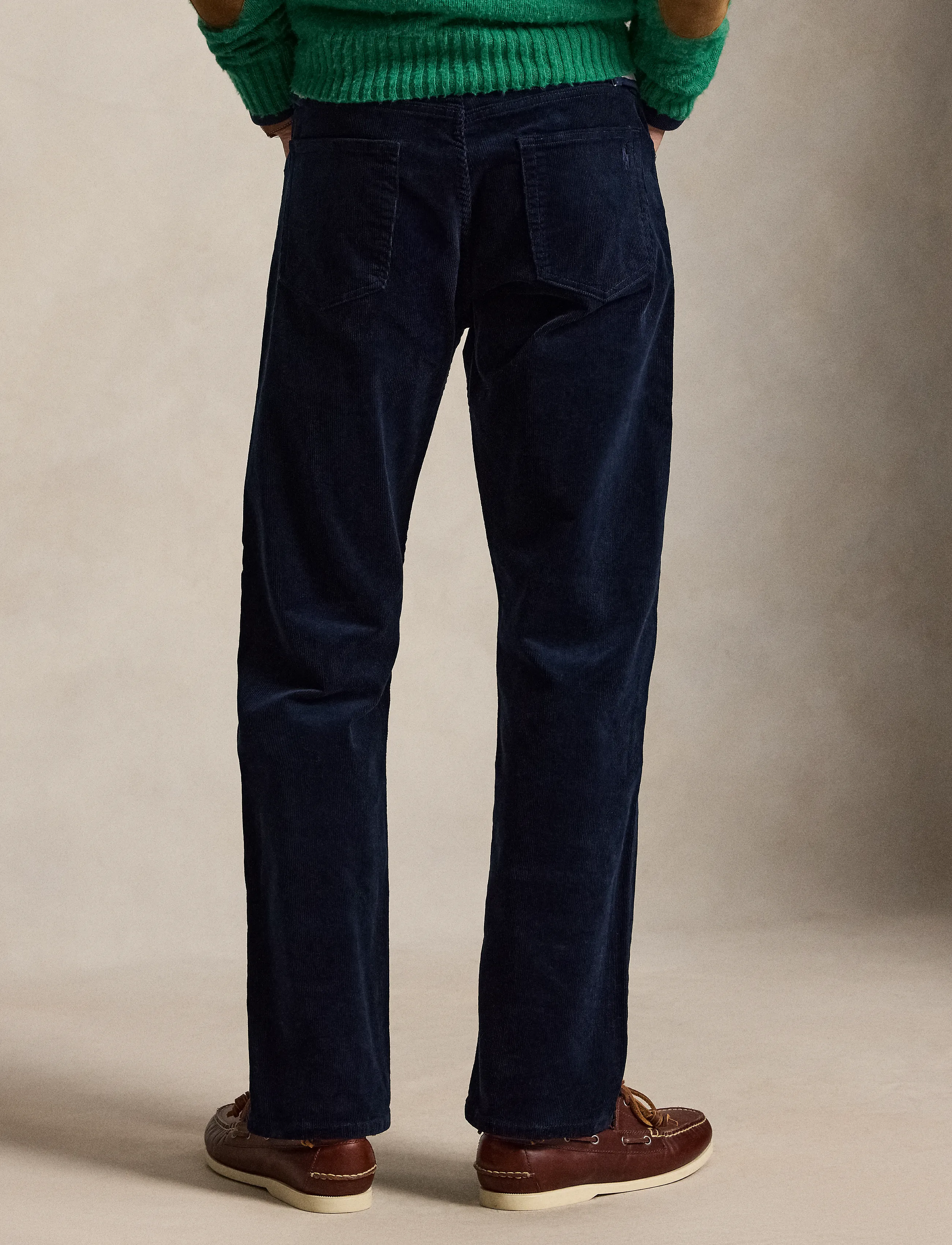 Polo Ralph Lauren - Hampton Straight Stretch Corduroy Pant - casual trousers - aviator navy - 3