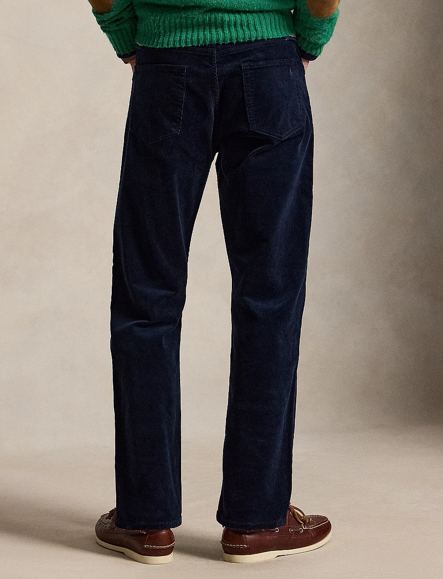 Polo Ralph Lauren - Hampton Straight Stretch Corduroy Pant - casual trousers - aviator navy - 3