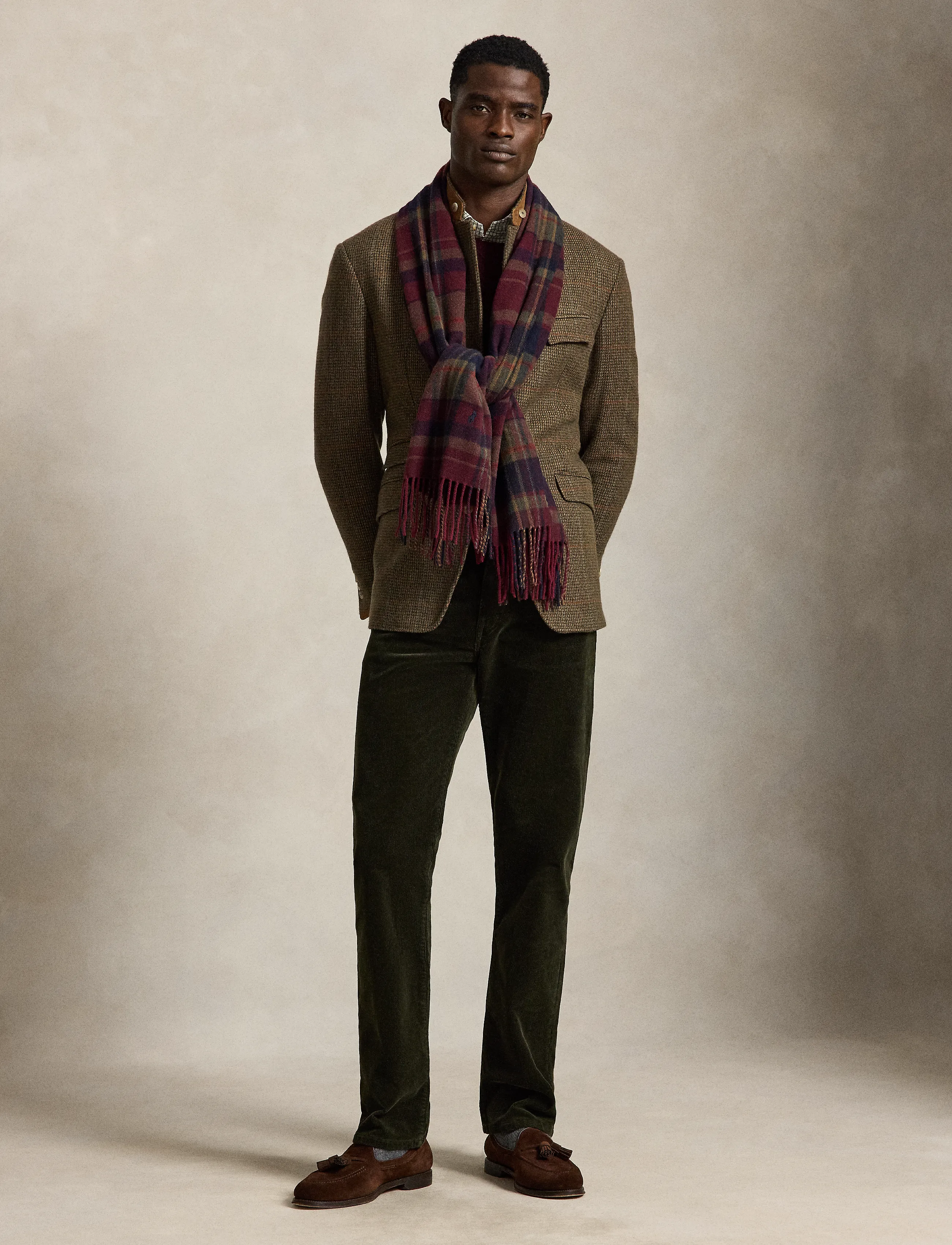 Hampton Straight Stretch Corduroy Pant