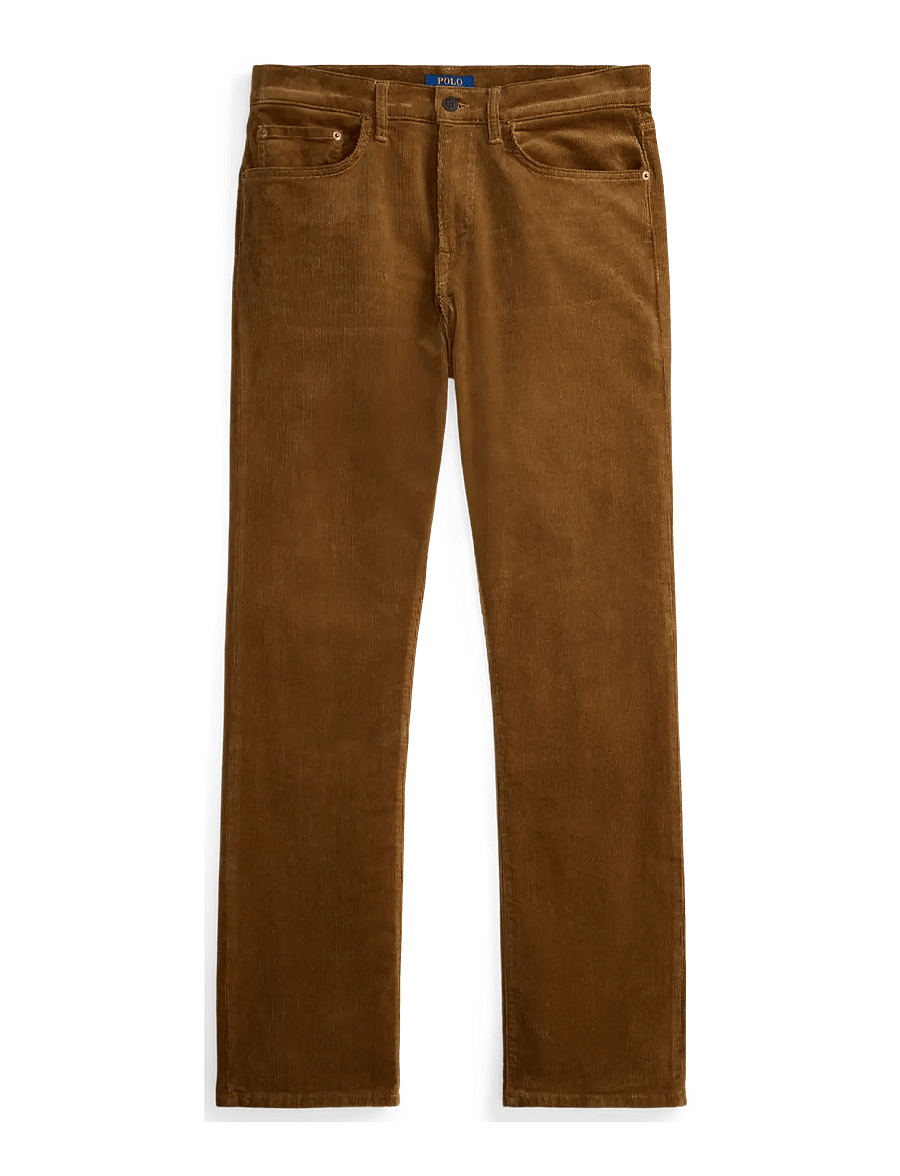Polo Ralph Lauren - Hampton Straight Stretch Corduroy Pant - freizeithosen - sepia - 1
