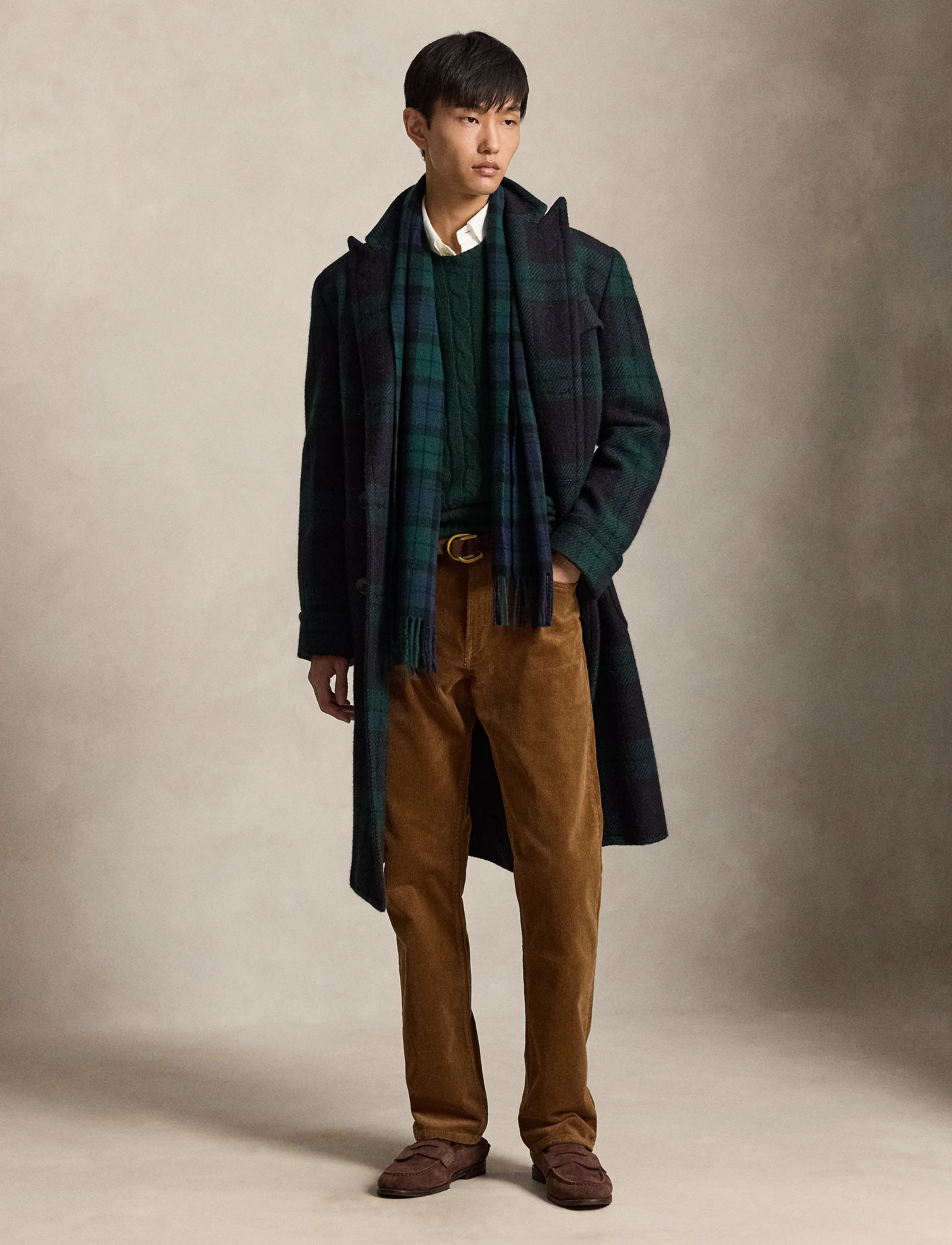 Polo Ralph Lauren - Hampton Straight Stretch Corduroy Pant - sepia - 4