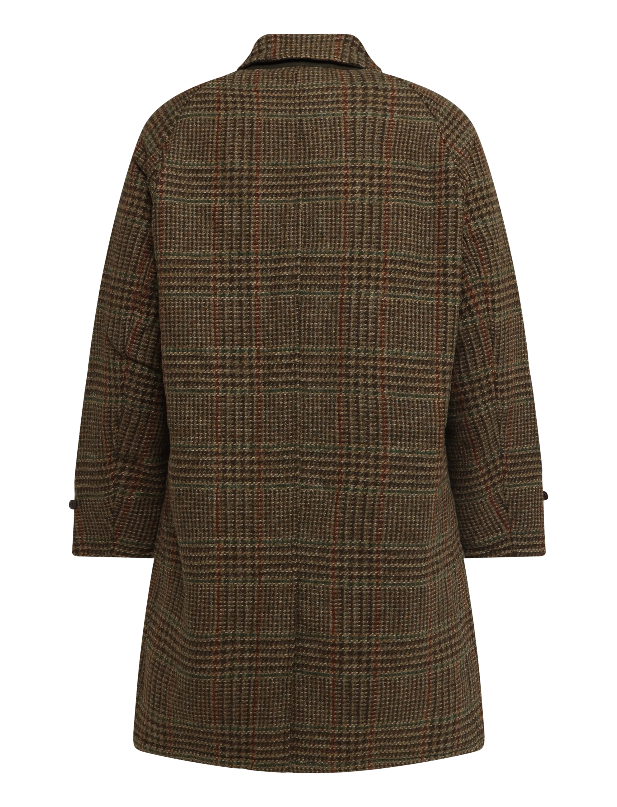 Polo Ralph Lauren - The Langdon Plaid Tweed Walking Coat - kurtki zimowe - heritage loden ru - 3