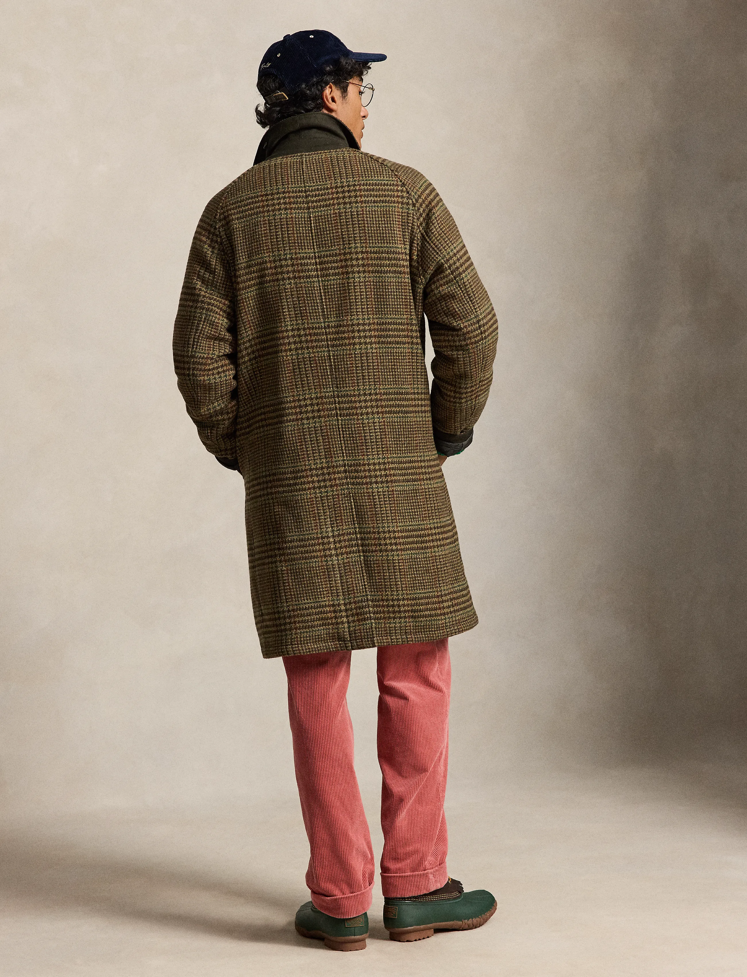 Polo Ralph Lauren - The Langdon Plaid Tweed Walking Coat - heritage loden ru - 2