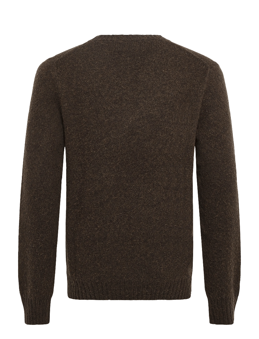 Polo Ralph Lauren - 2/10 WOOL/CASH RWS-SWEATER-PULLOVER - Ümmarguse kaelusega kudumid - brown combo - 2