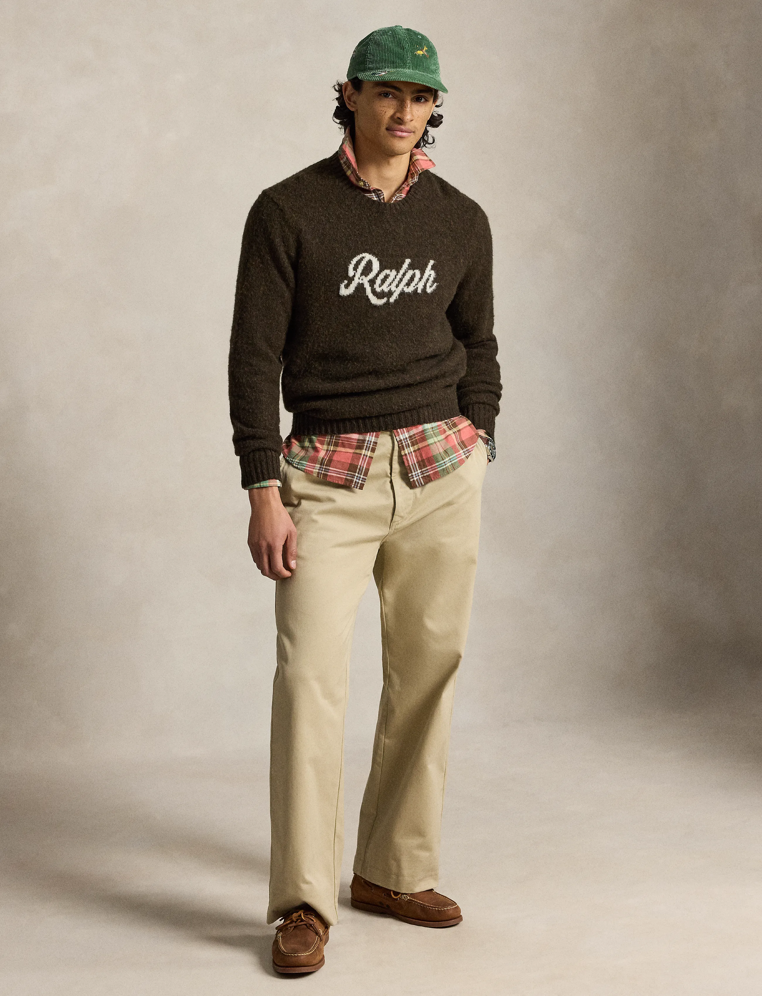 Polo Ralph Lauren - 2/10 WOOL/CASH RWS-SWEATER-PULLOVER - rundhals - brown combo - 3