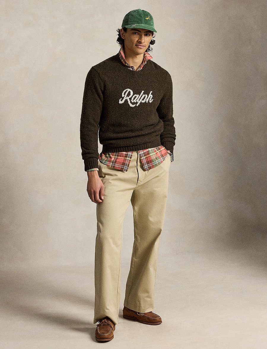 Polo Ralph Lauren - 2/10 WOOL/CASH RWS-SWEATER-PULLOVER - rundhals - brown combo - 3