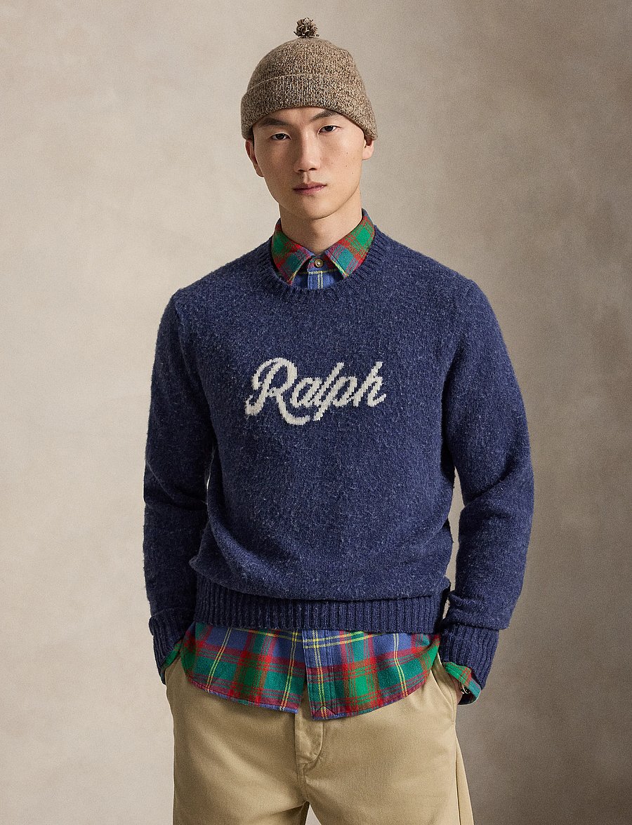 Polo Ralph Lauren - 2/10 WOOL/CASH RWS-SWEATER-PULLOVER - rundhals - navy combo - 0