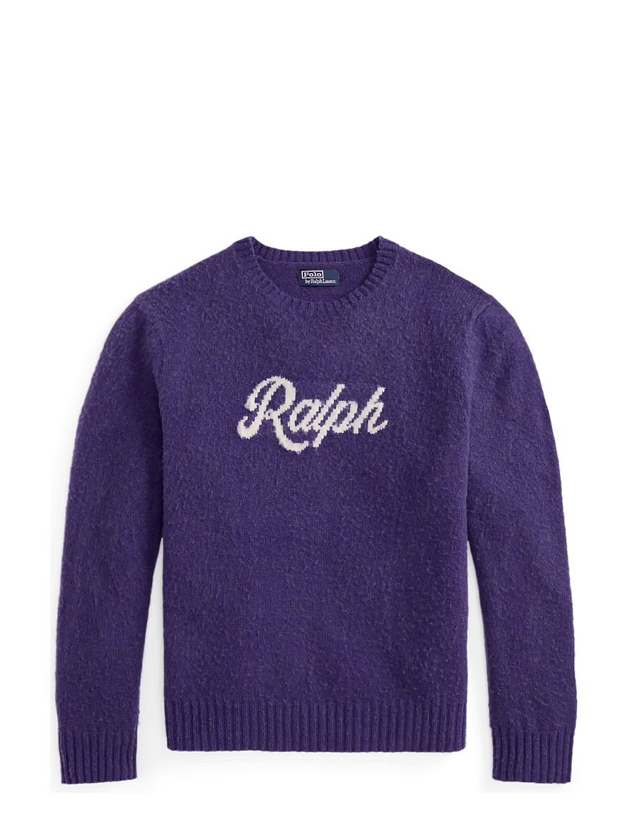 Polo Ralph Lauren - 2/10 WOOL/CASH RWS-SWEATER-PULLOVER - rundhals - purple combo - 1