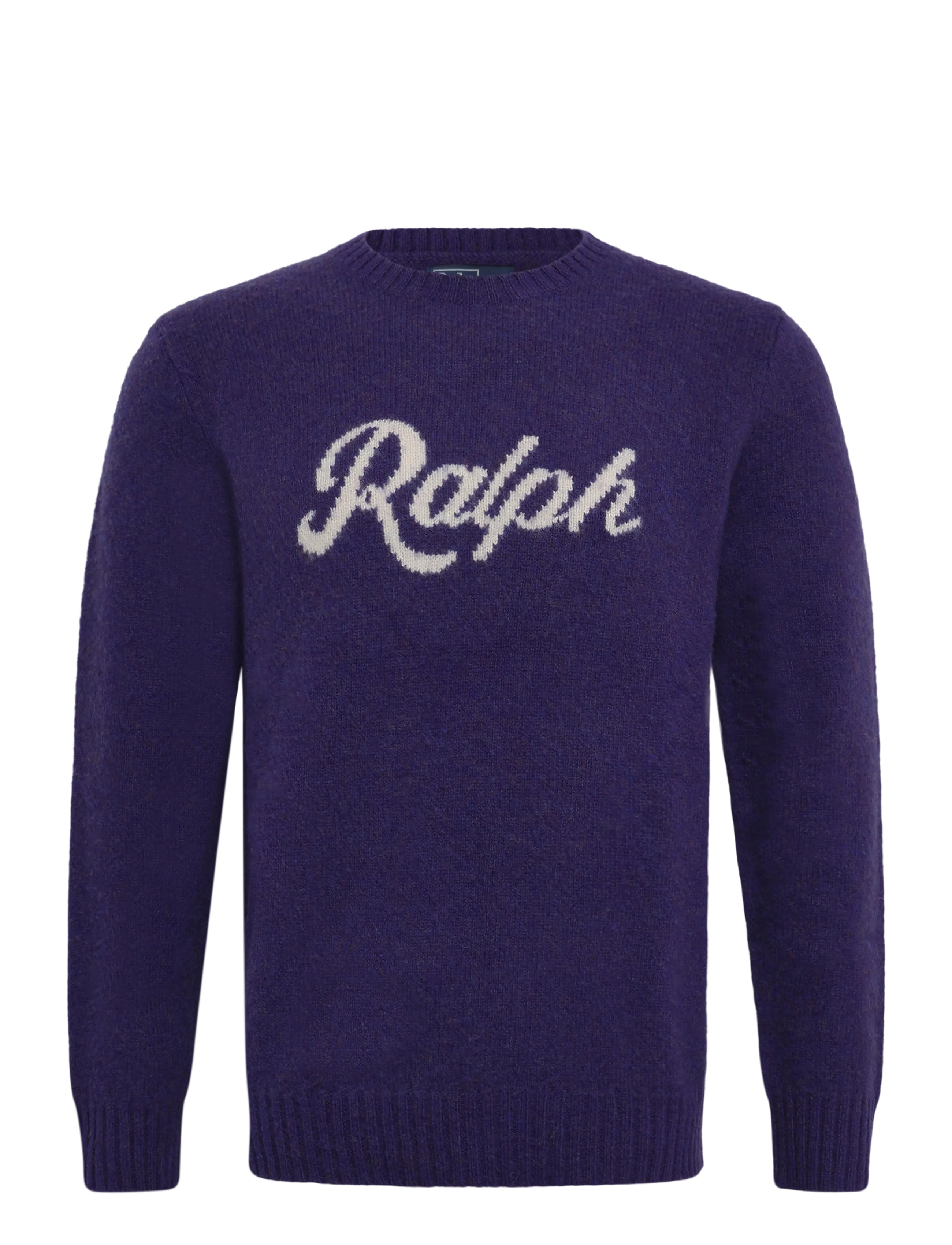 Polo Ralph Lauren 2/10 WOOL/CASH RWS-SWEATER-PULLOVER - Riided - PURPLE COMBO / purple