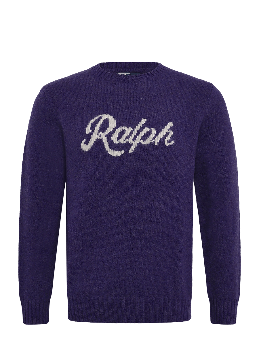 Polo Ralph Lauren - 2/10 WOOL/CASH RWS-SWEATER-PULLOVER - Ümmarguse kaelusega kudumid - purple combo - 1