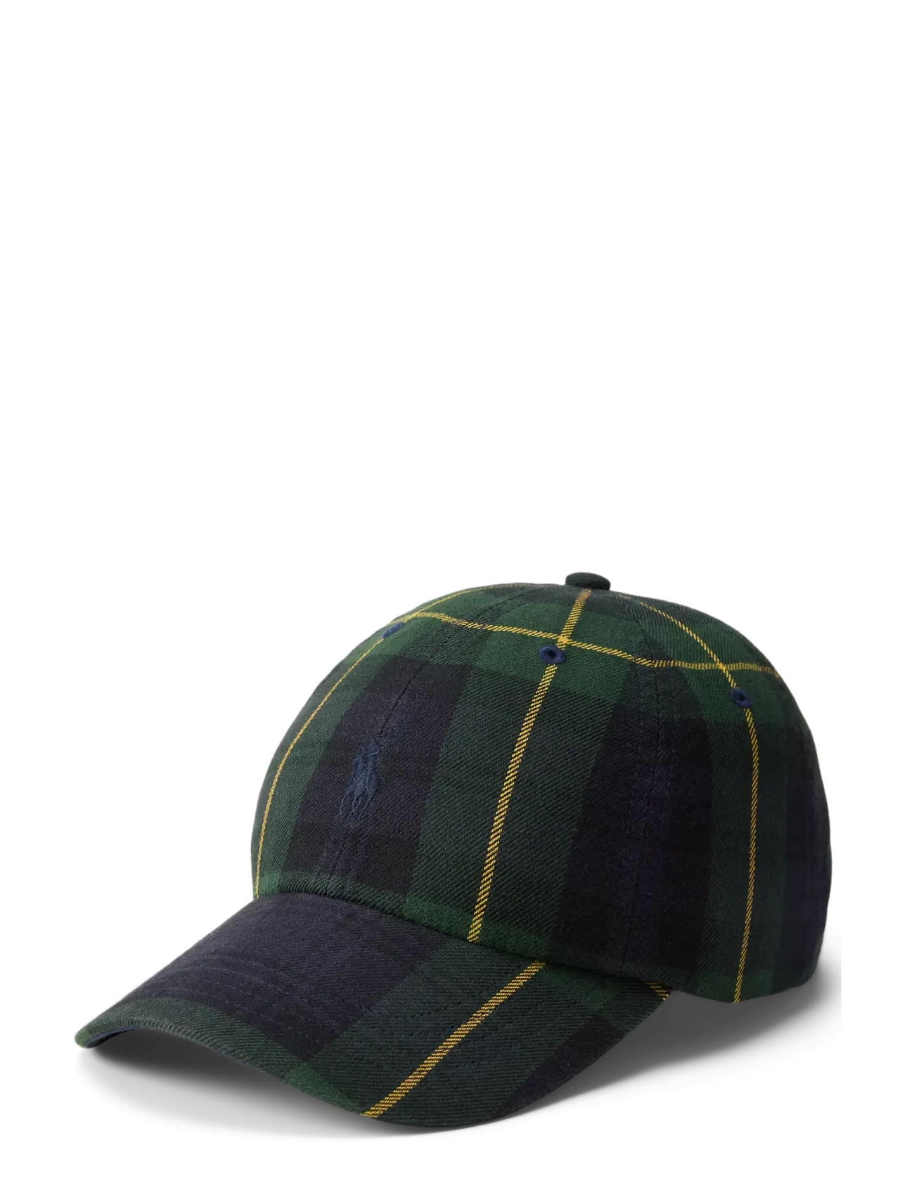 Polo Ralph Lauren Plaid Twill Ball Cap - Polo Ralph Lauren - GREEN NAVY MULTI / khaki/green