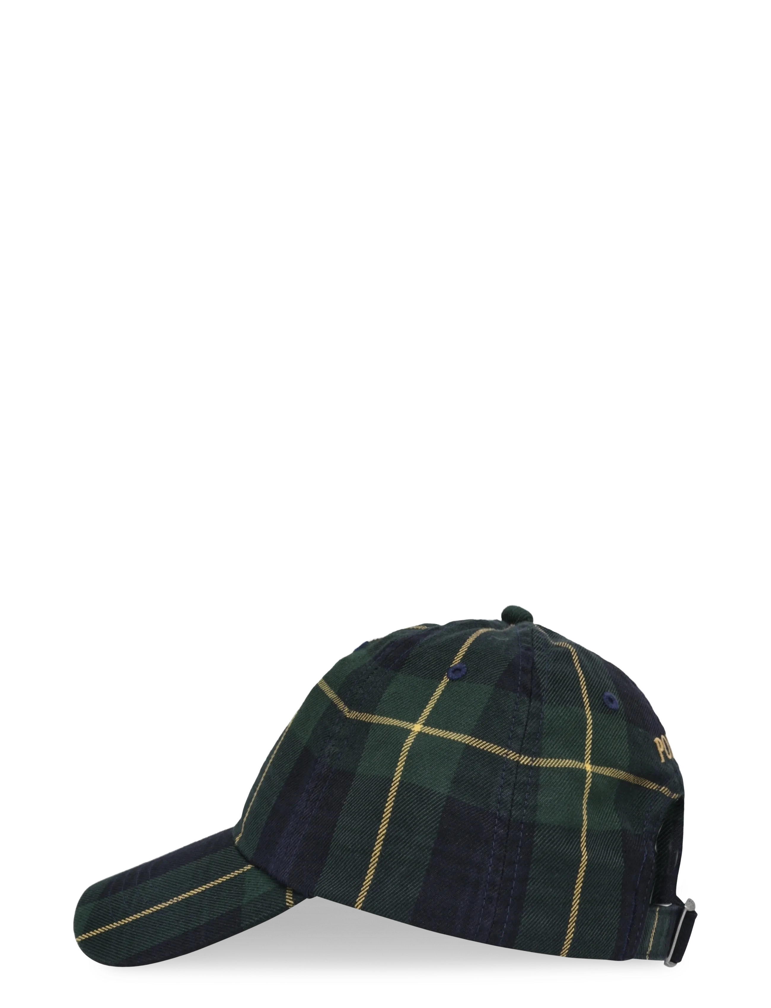 Polo Ralph Lauren - Plaid Twill Ball Cap - czapki - green navy multi - 2