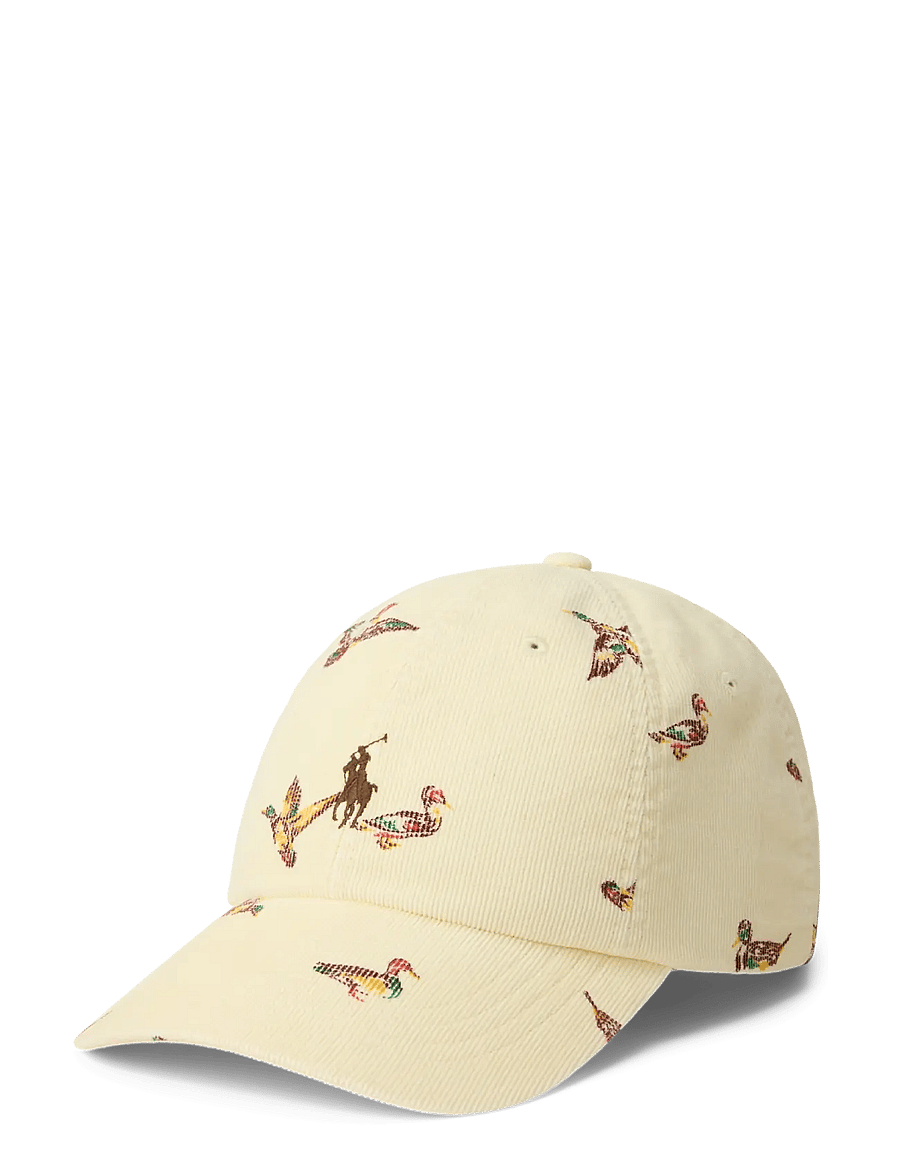 Polo Ralph Lauren - Duck-Print Corduroy Ball Cap - kappen - decoy duck convo - 0